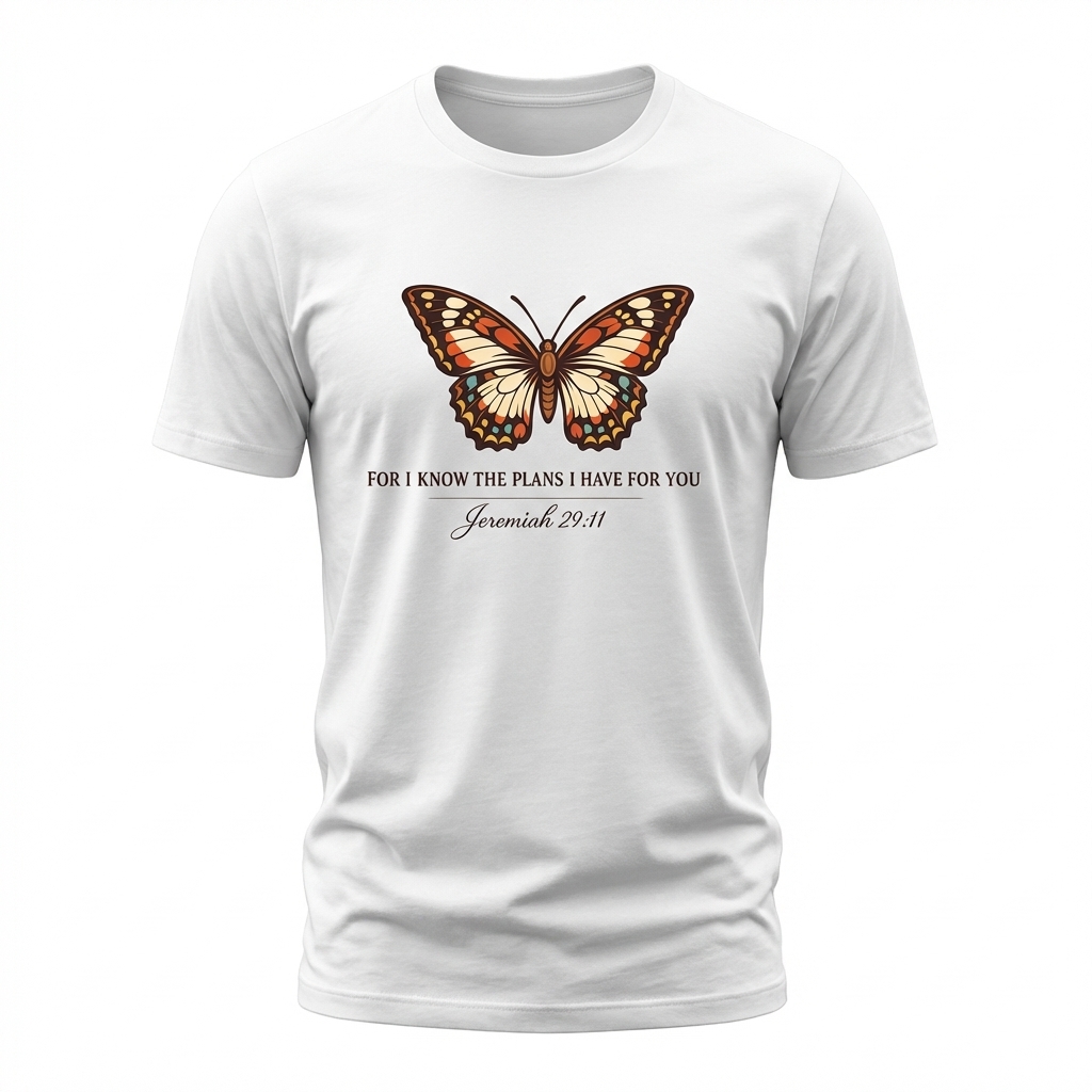 Jeremiah 29:11 Butterfly 3D