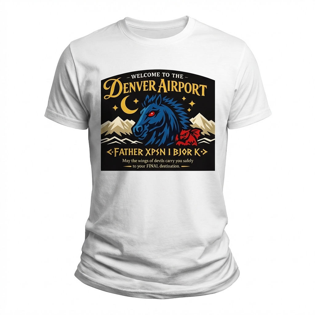 Denver Airport Blucifer 3D