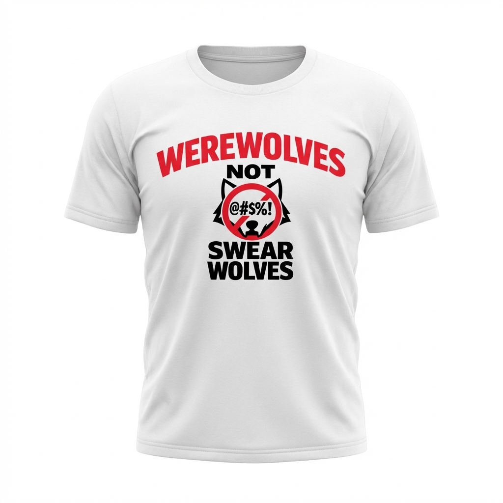 Werewolves Red Graphic 3D