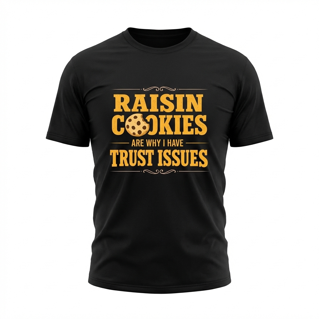 Raisin Cookies Trust Issues 3D
