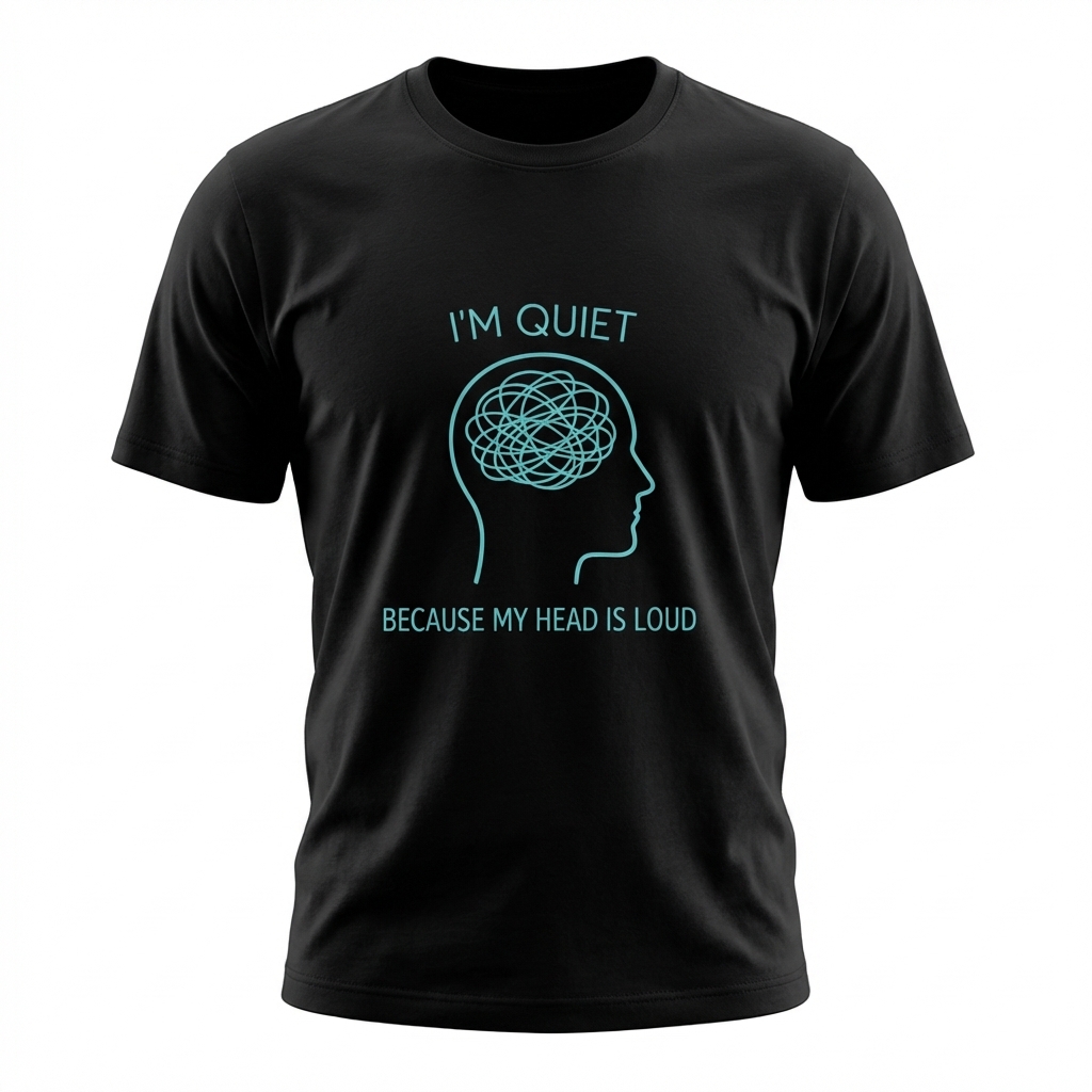 Quiet Because Loud Head 3D