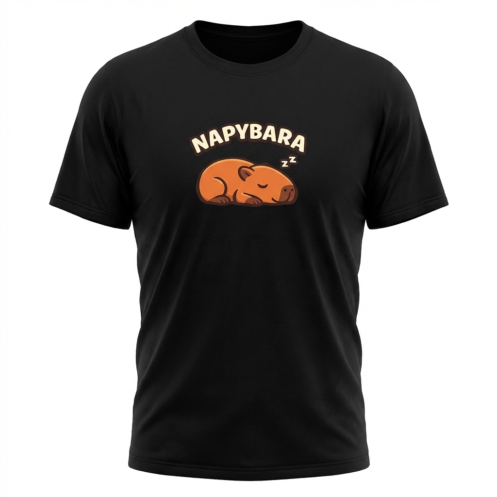 Napybara Sleeping Capybara 3D