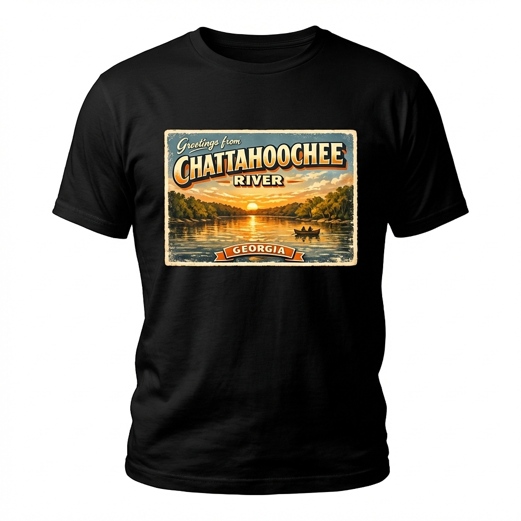 Chattahoochee River Georgia 3D