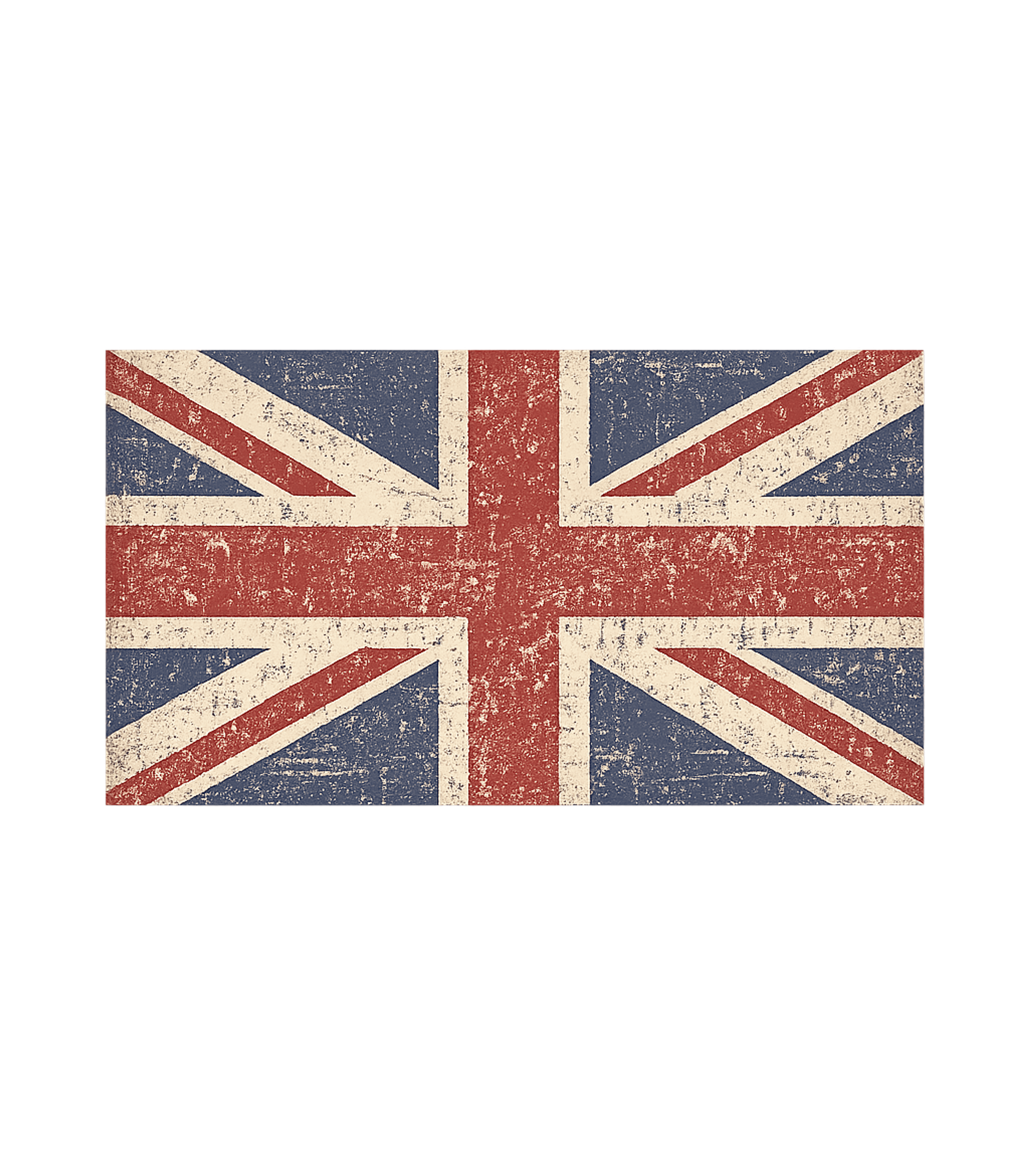 Retro Vintage United Kingdom Union Jack Flag T-Shirt