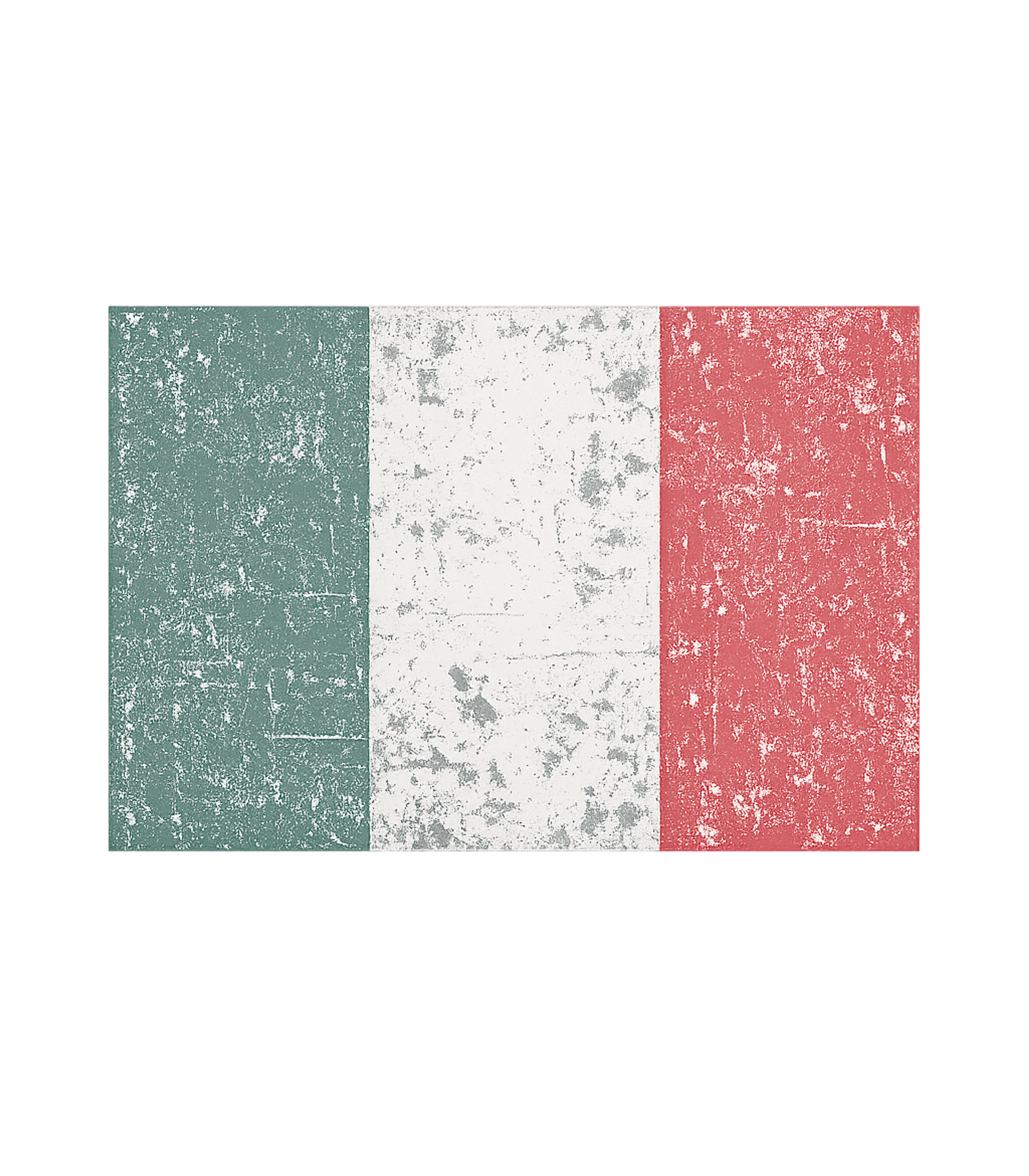 Distressed Italian Flag