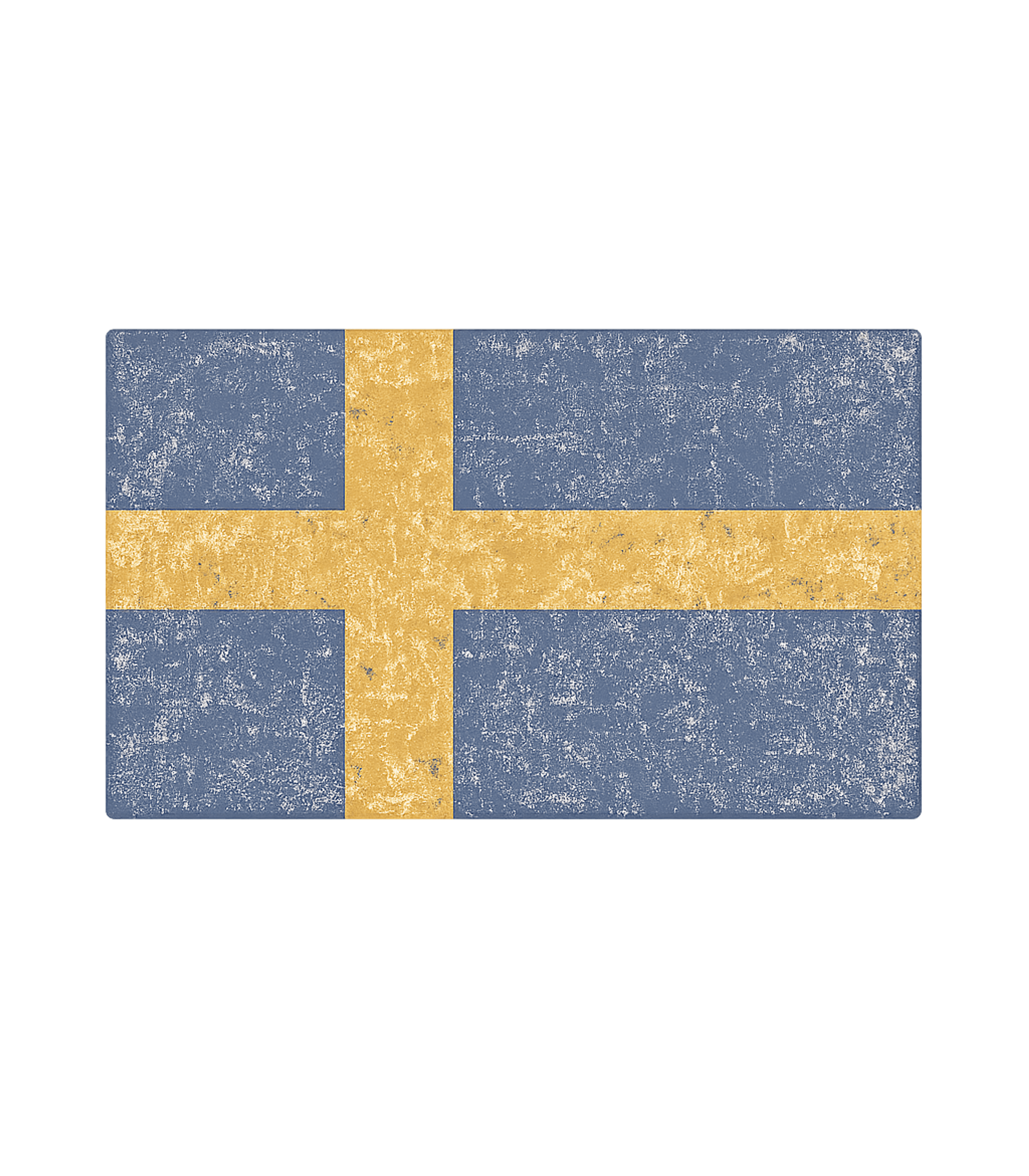 Retro Vintage Sweden Flag T-Shirt