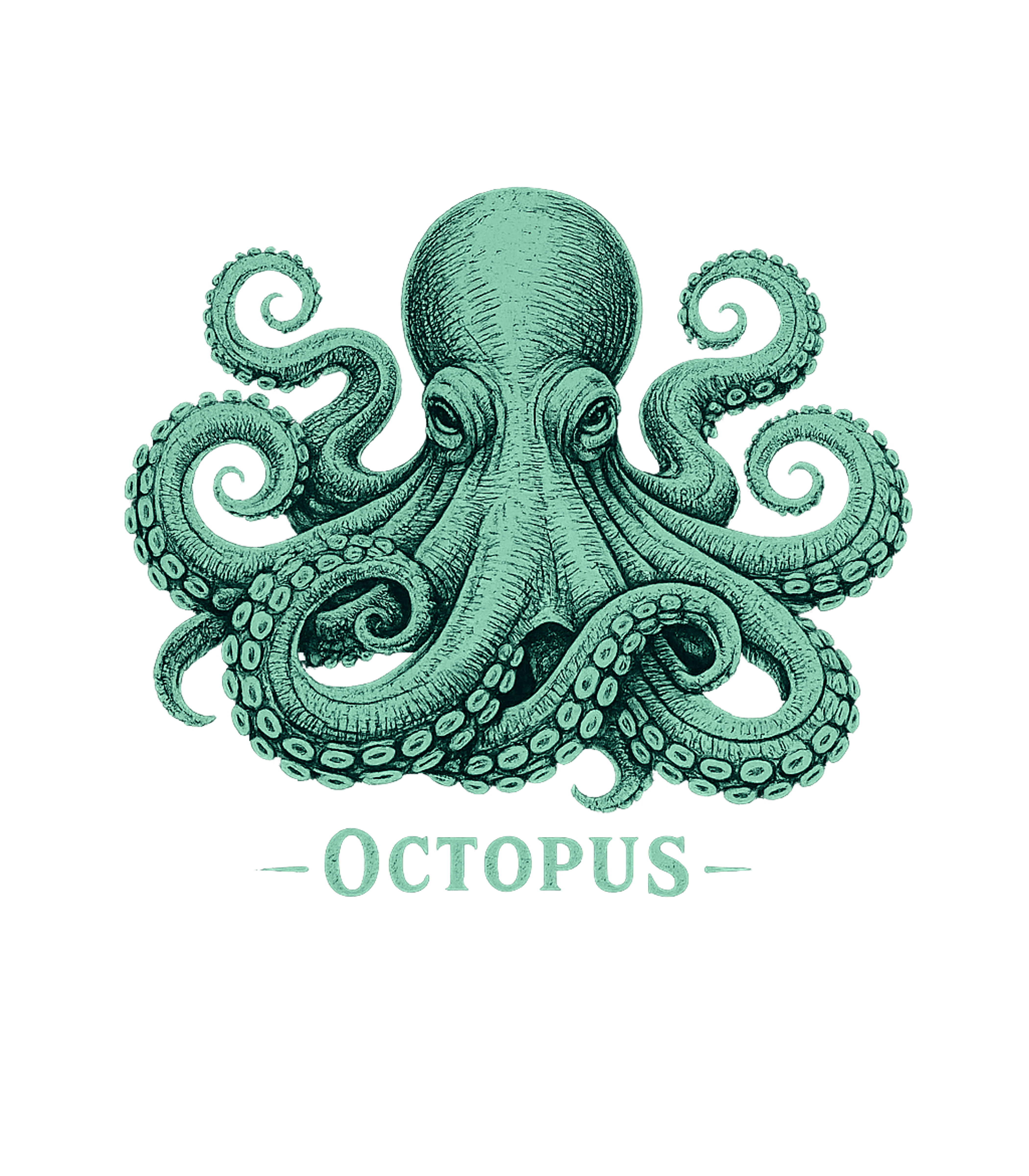 Vintage Octopus T-Shirt