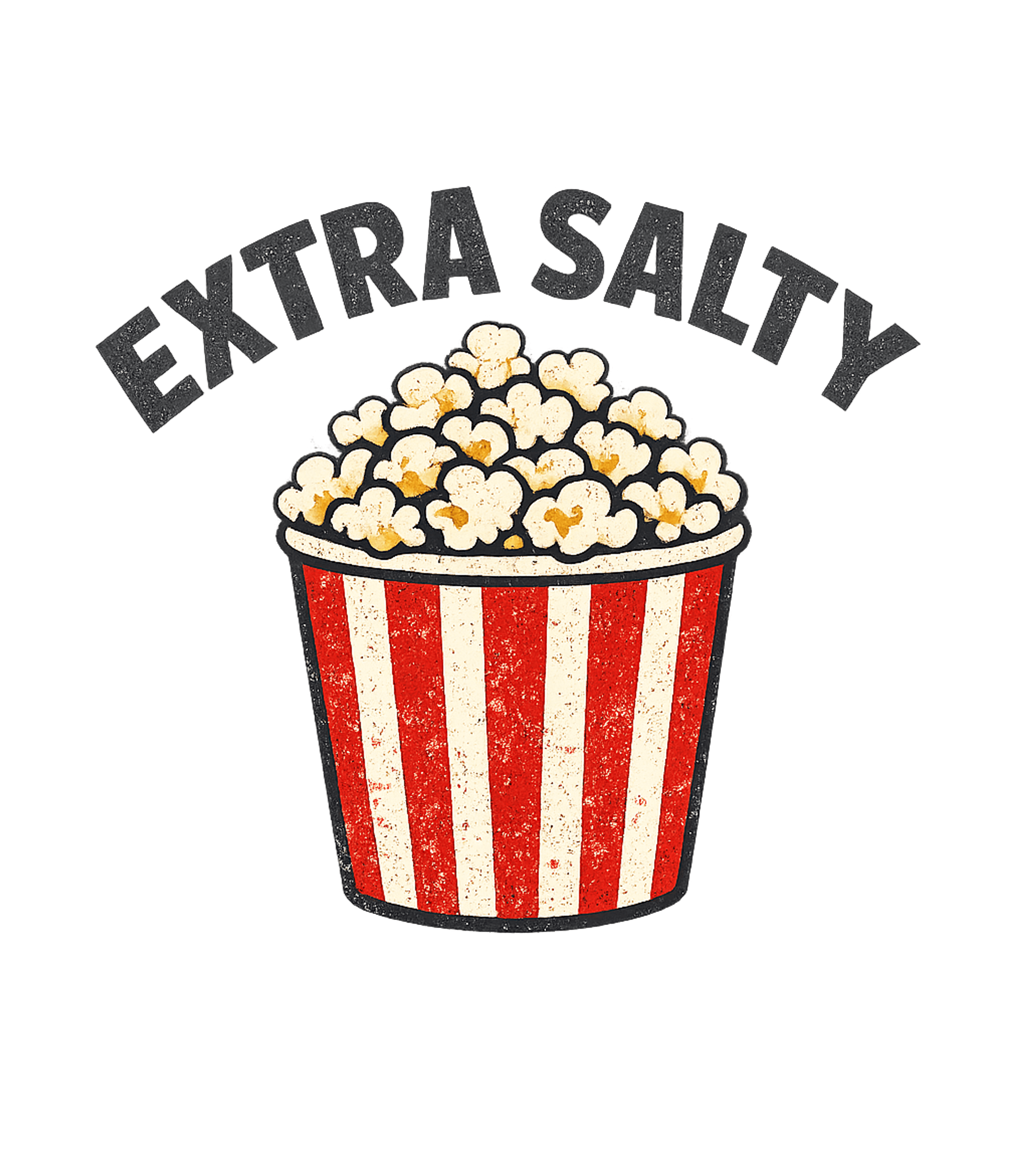 Extra Salty Popcorn