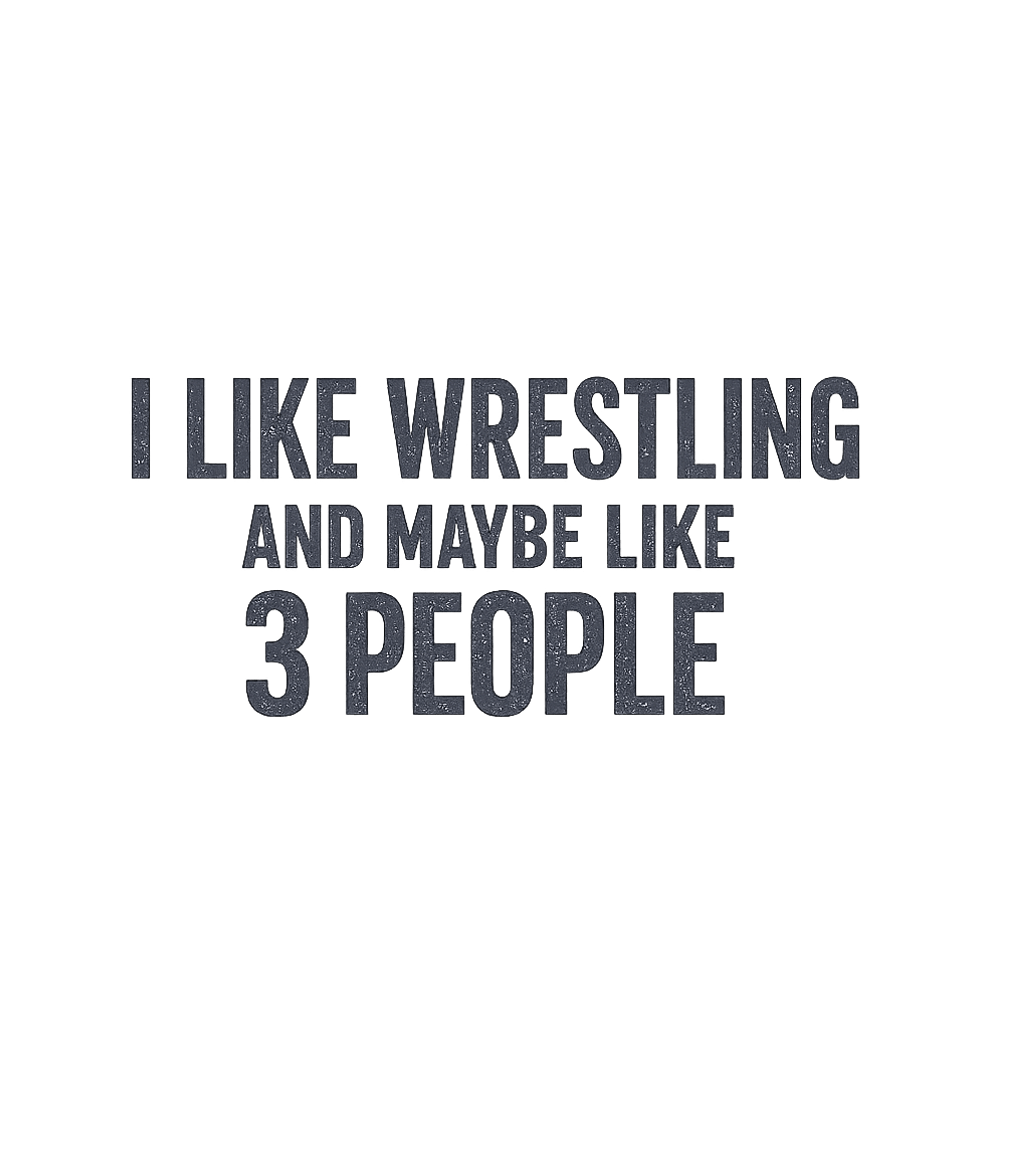 Wrestling & 3 People