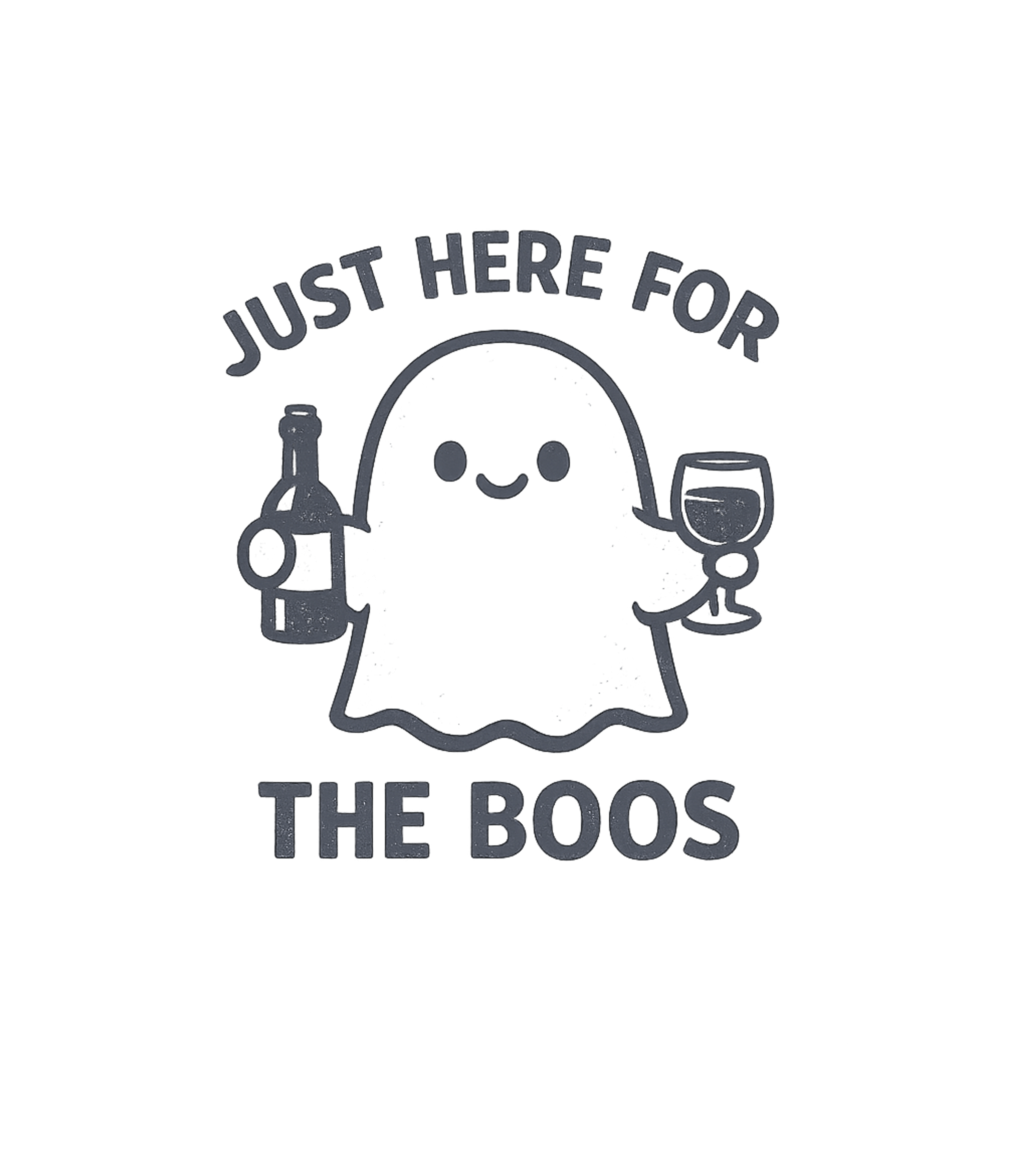 Just Here For The Boos Halloween T-Shirt