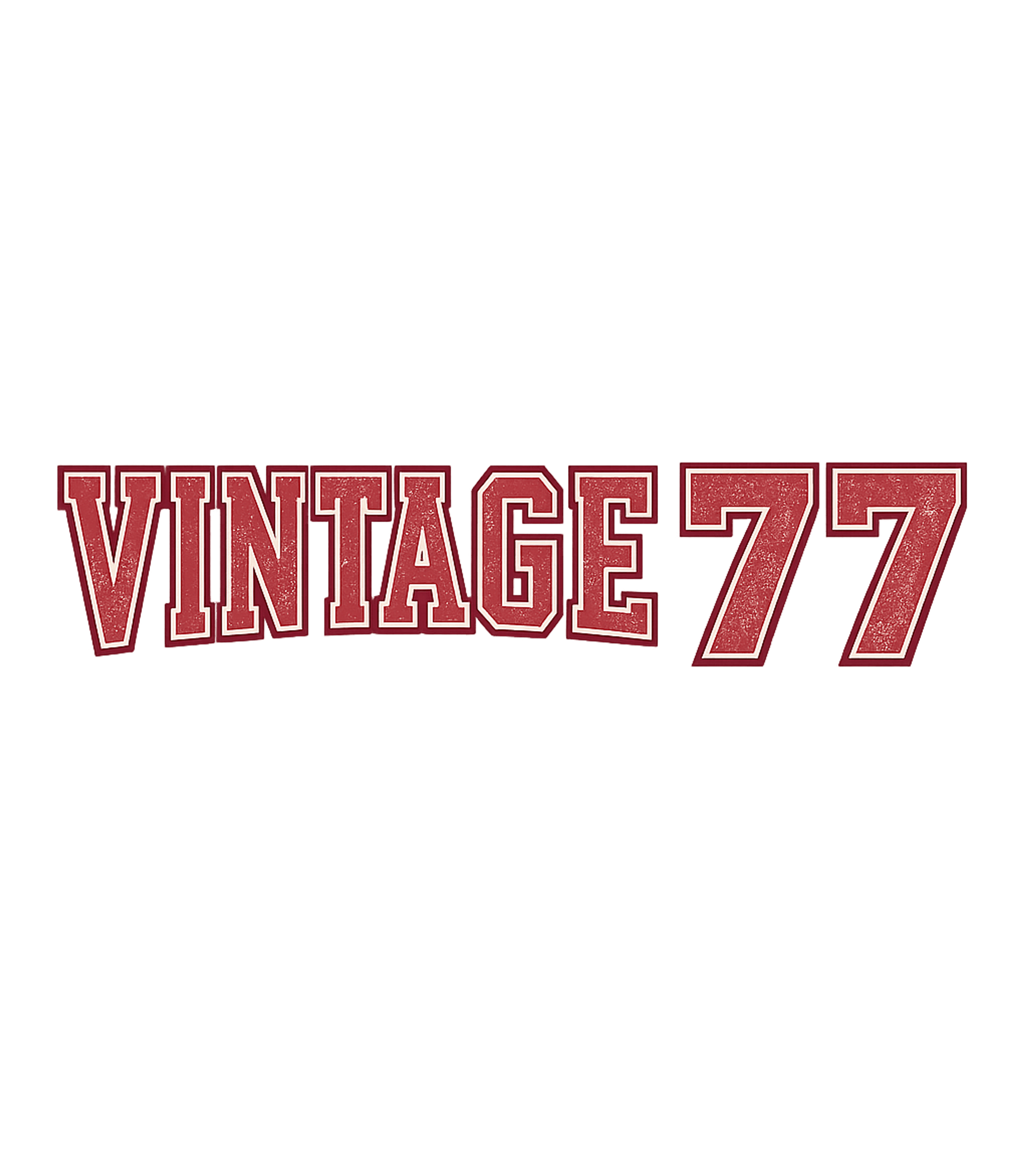 Vintage 77 Retro Style