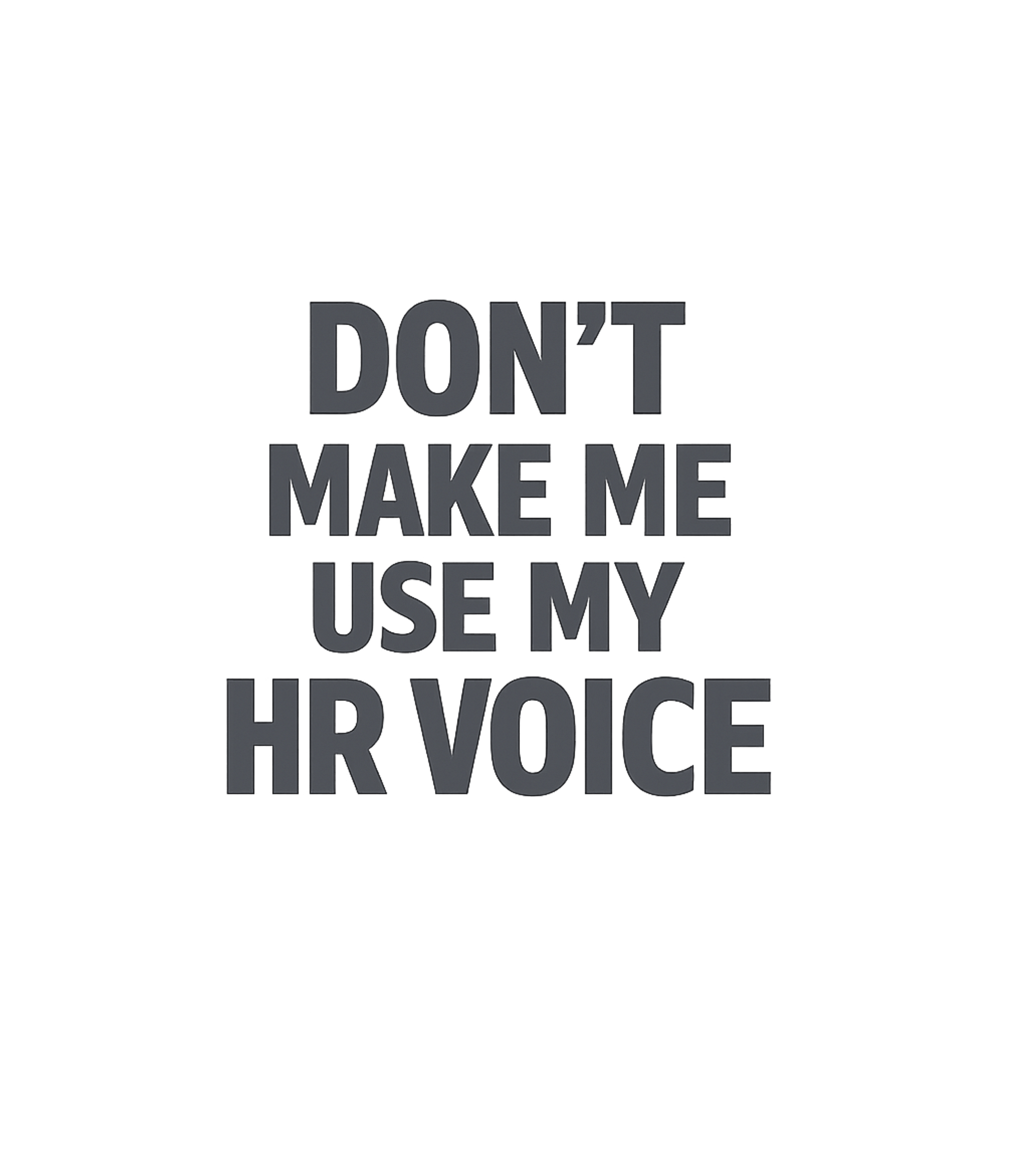 HR Voice Warning