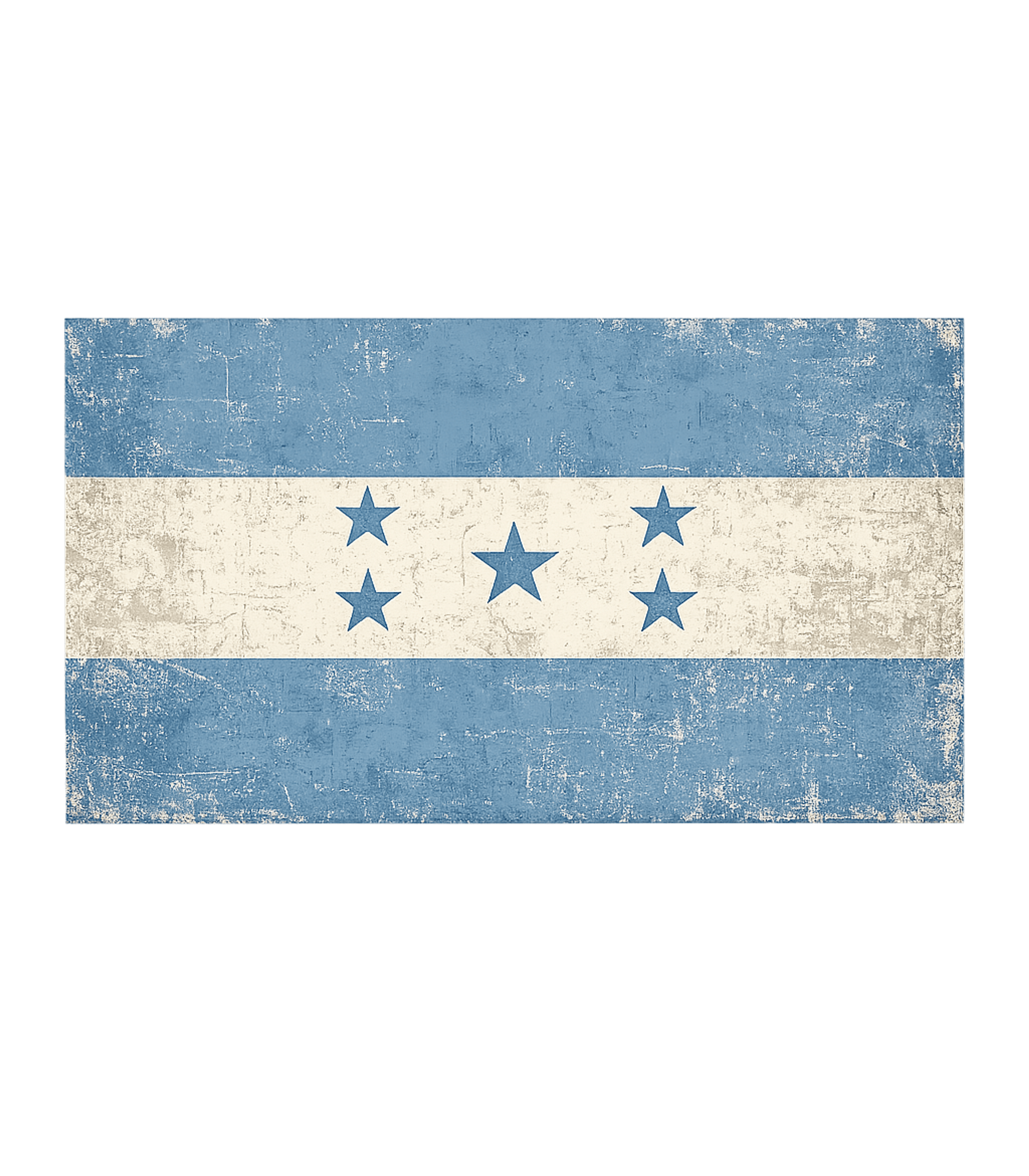 Retro Vintage Honduras Flag T-Shirt