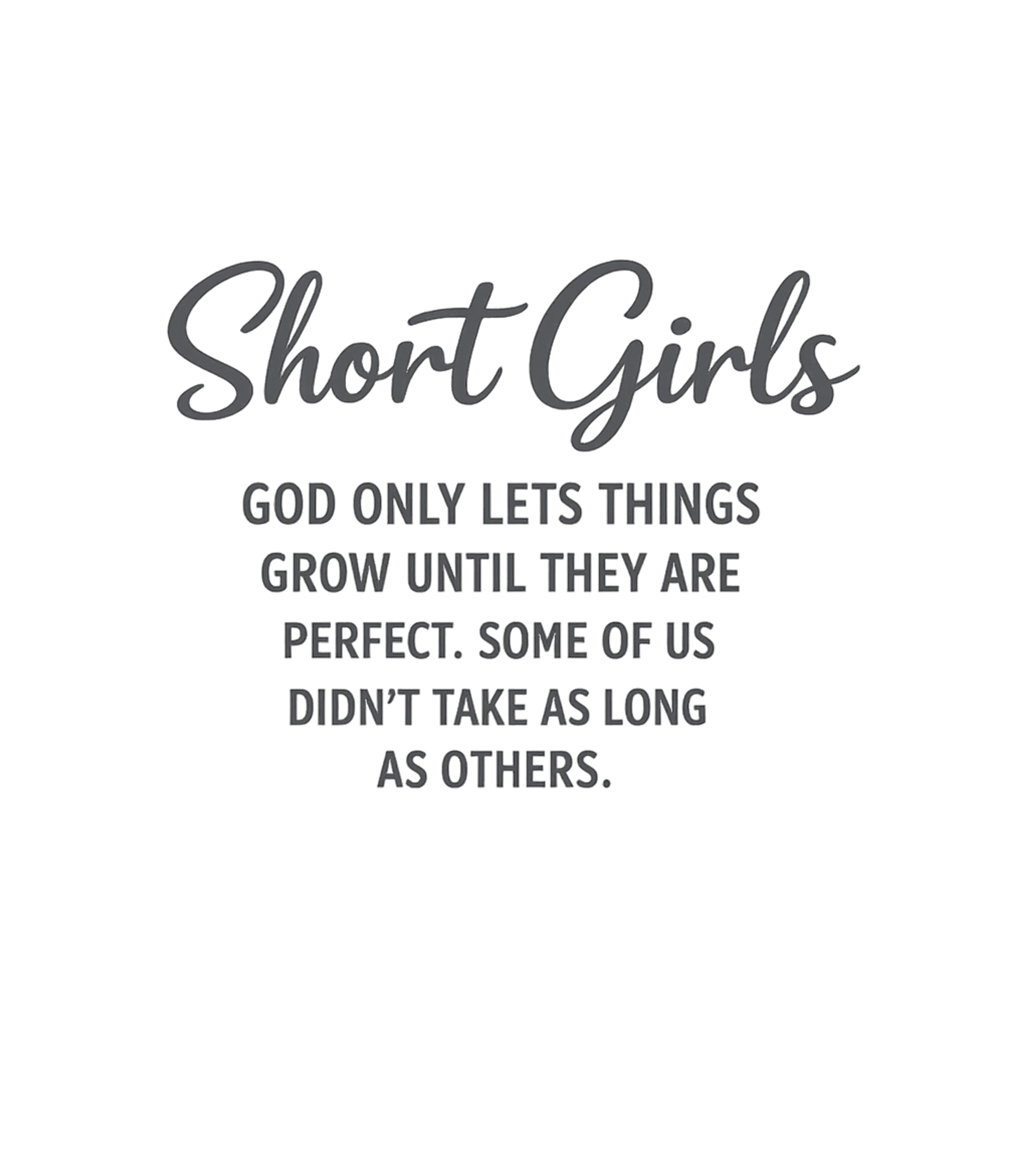 Perfect Short Girls Humor