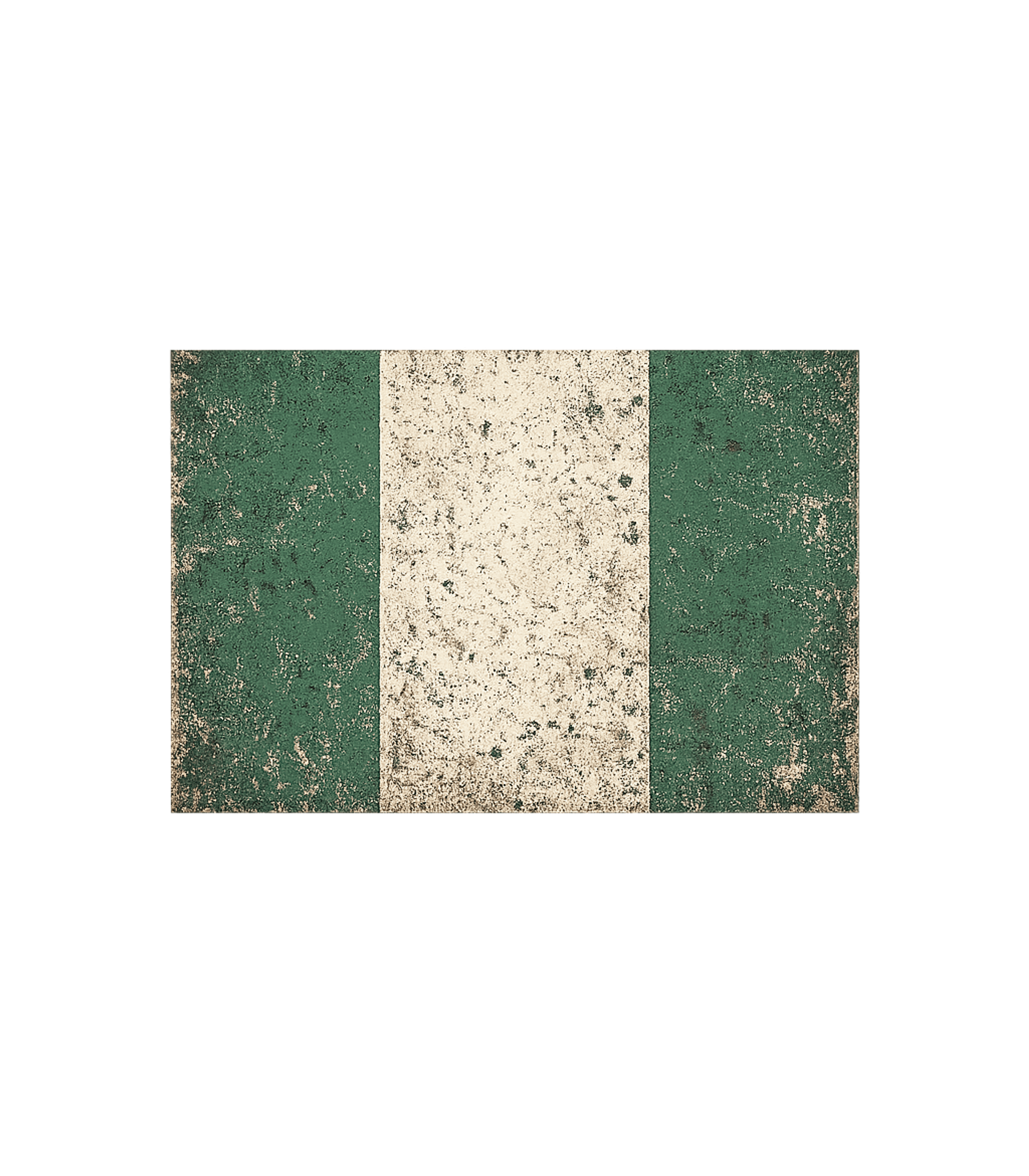 Vintage Nigeria Flag