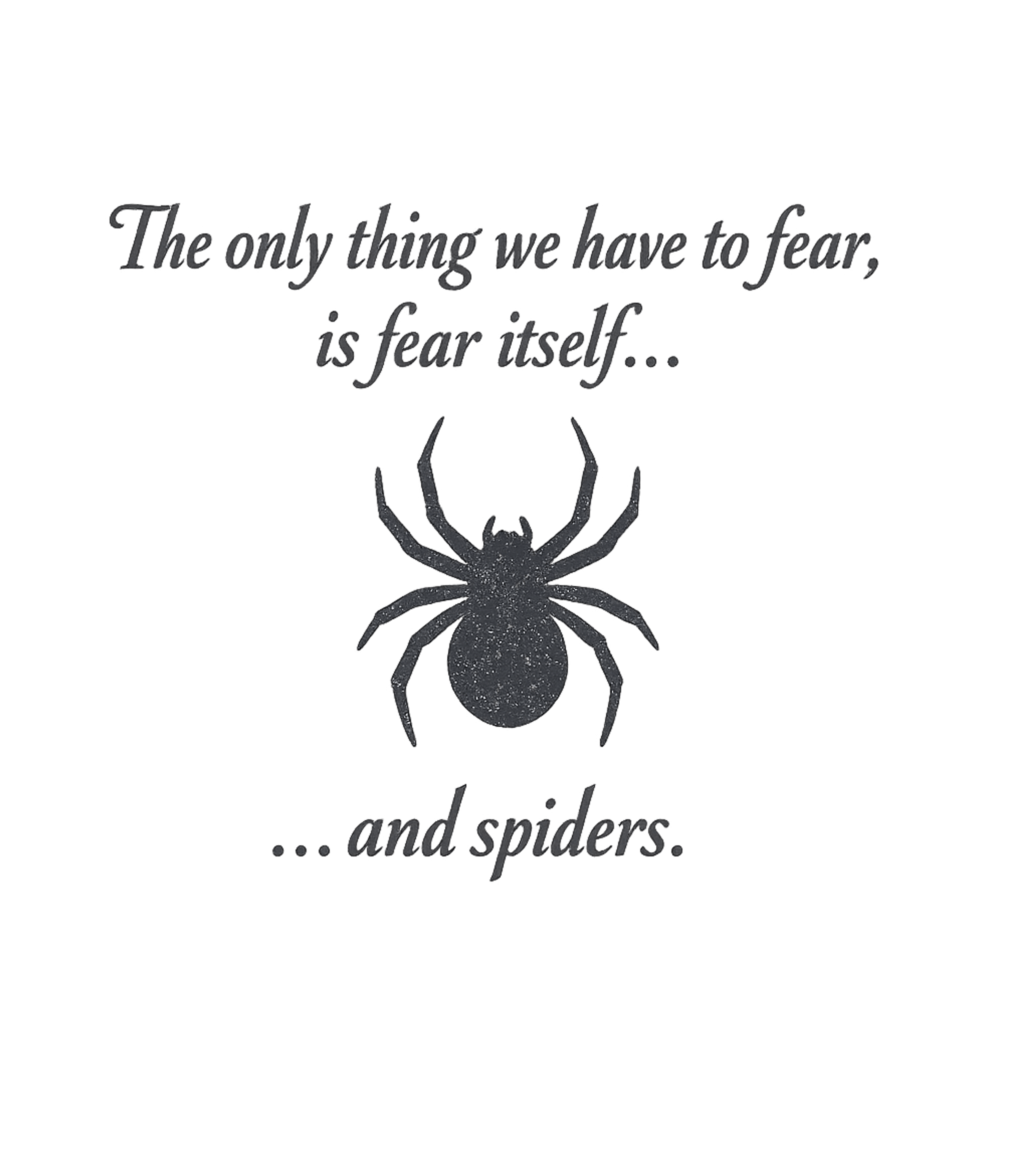 Fear And Spiders