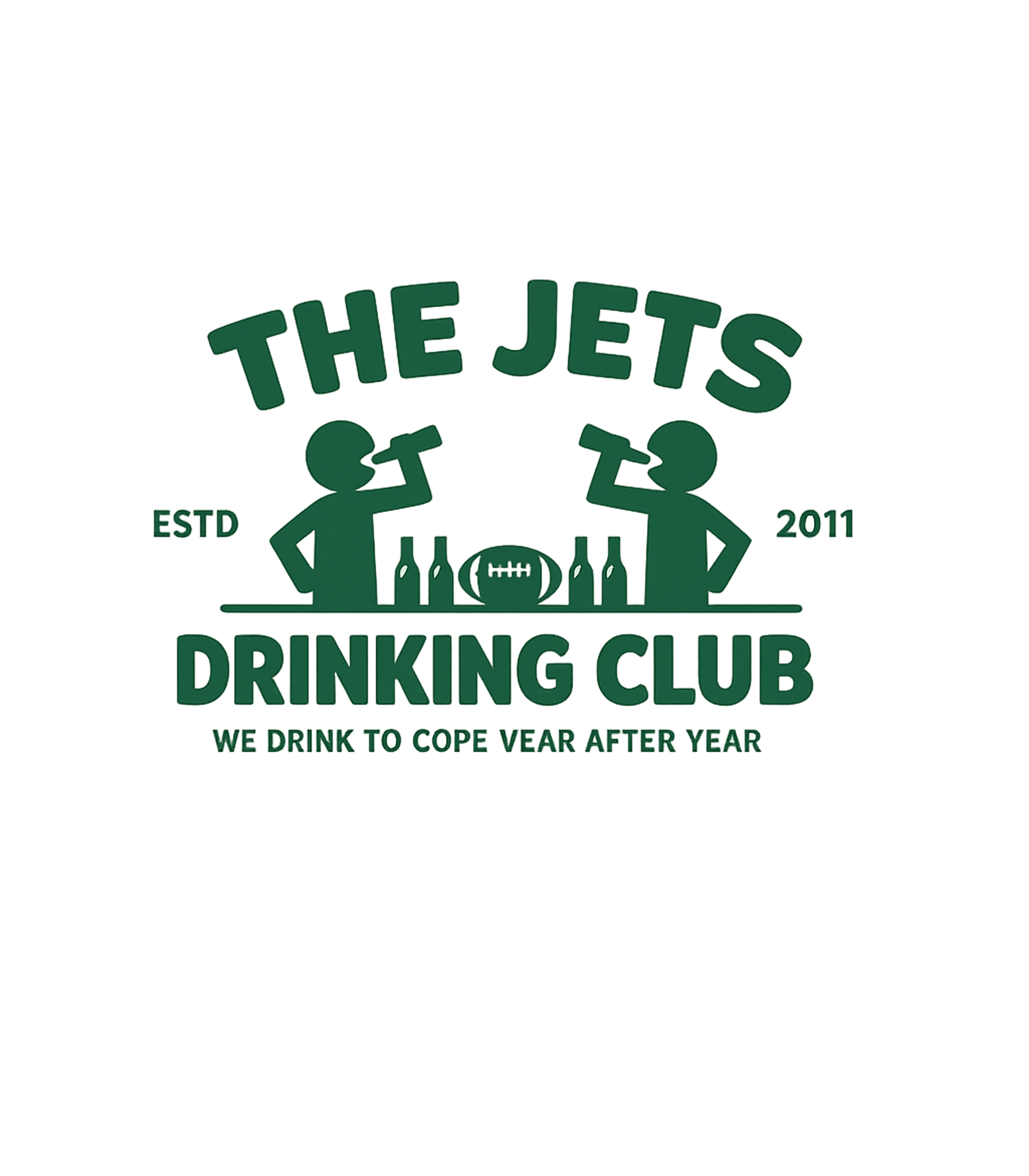 Football Drinking Club Tee