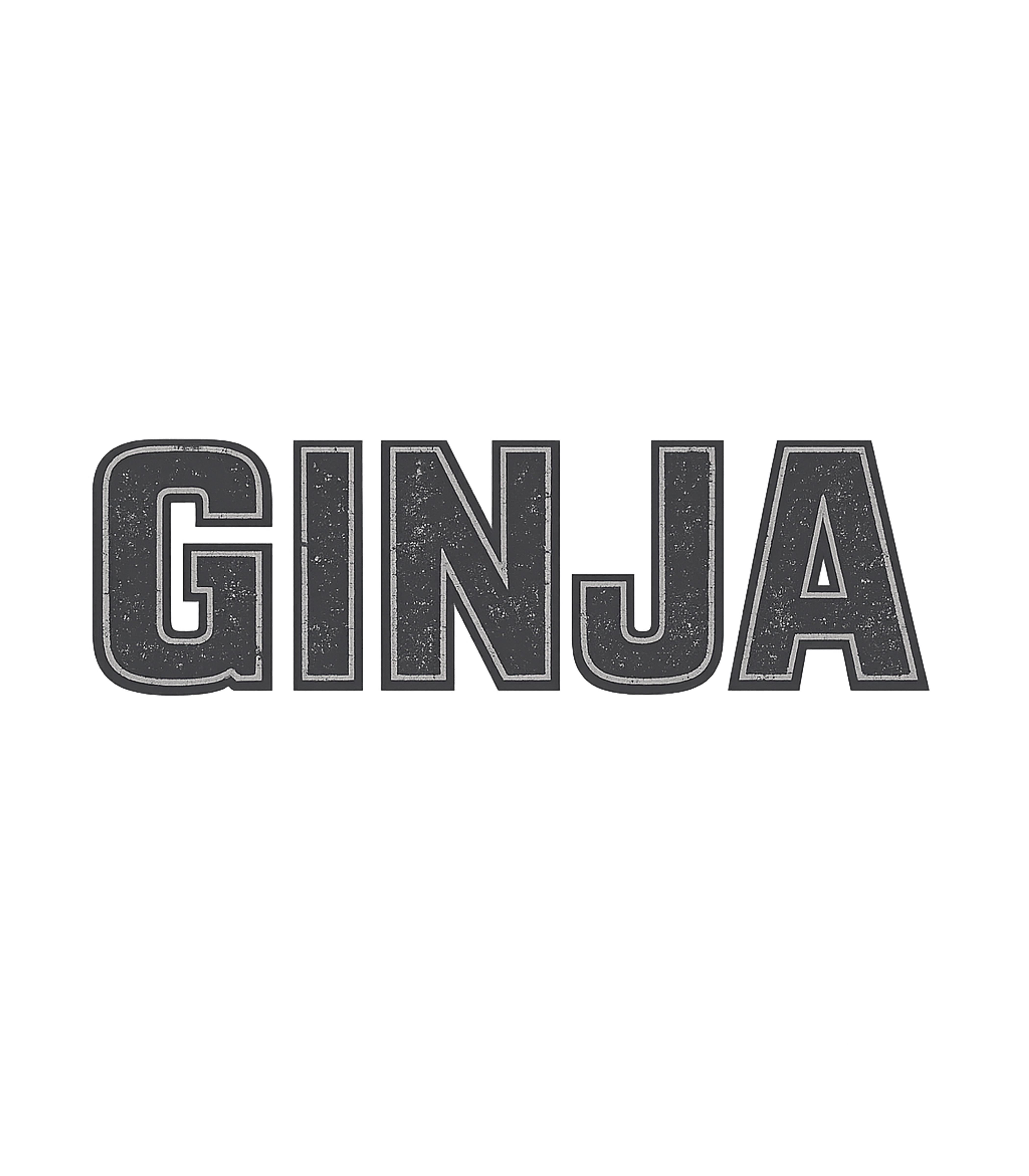 Ginja Distressed Text