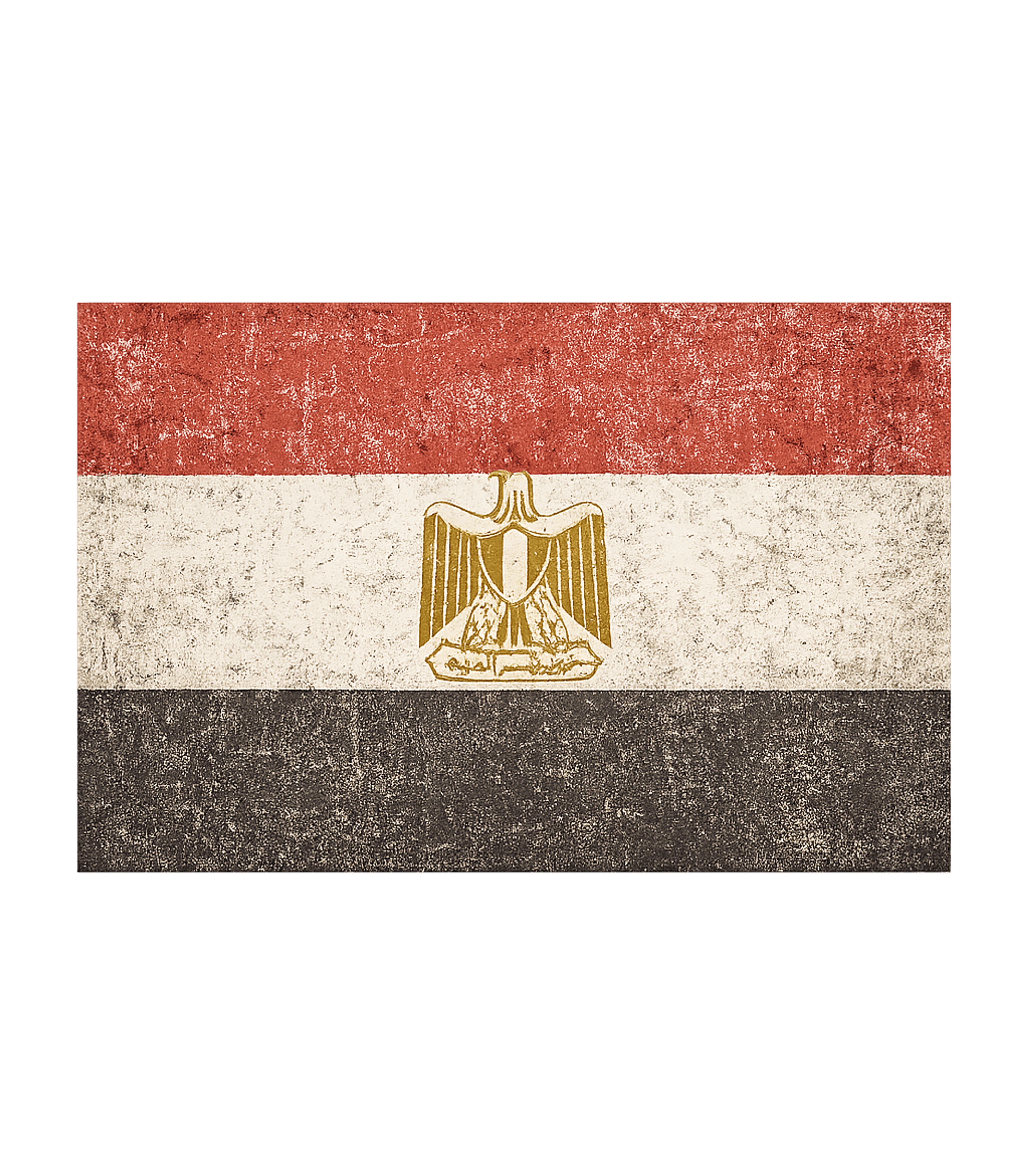 Vintage Egypt Flag