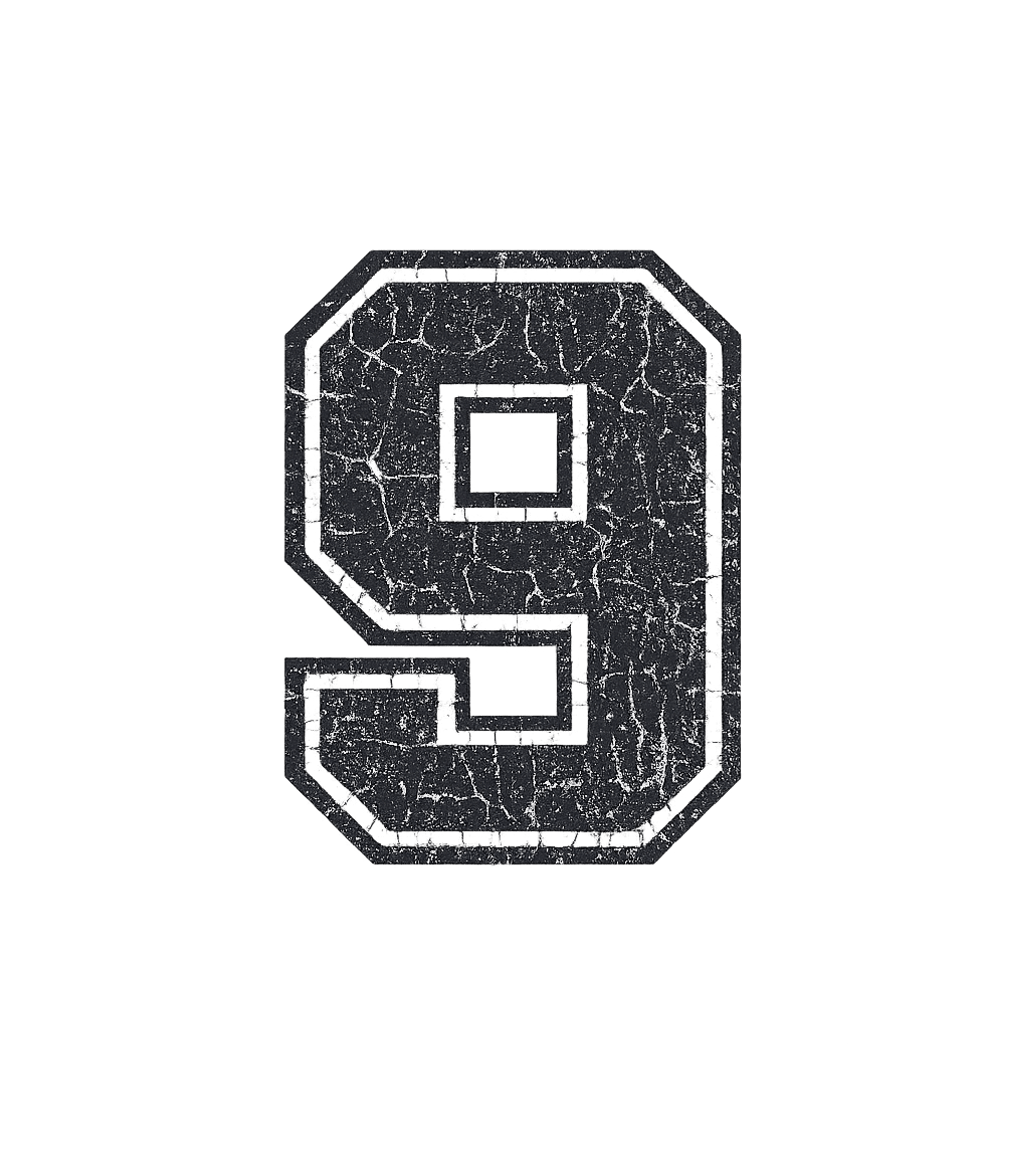 Distressed Number Nine