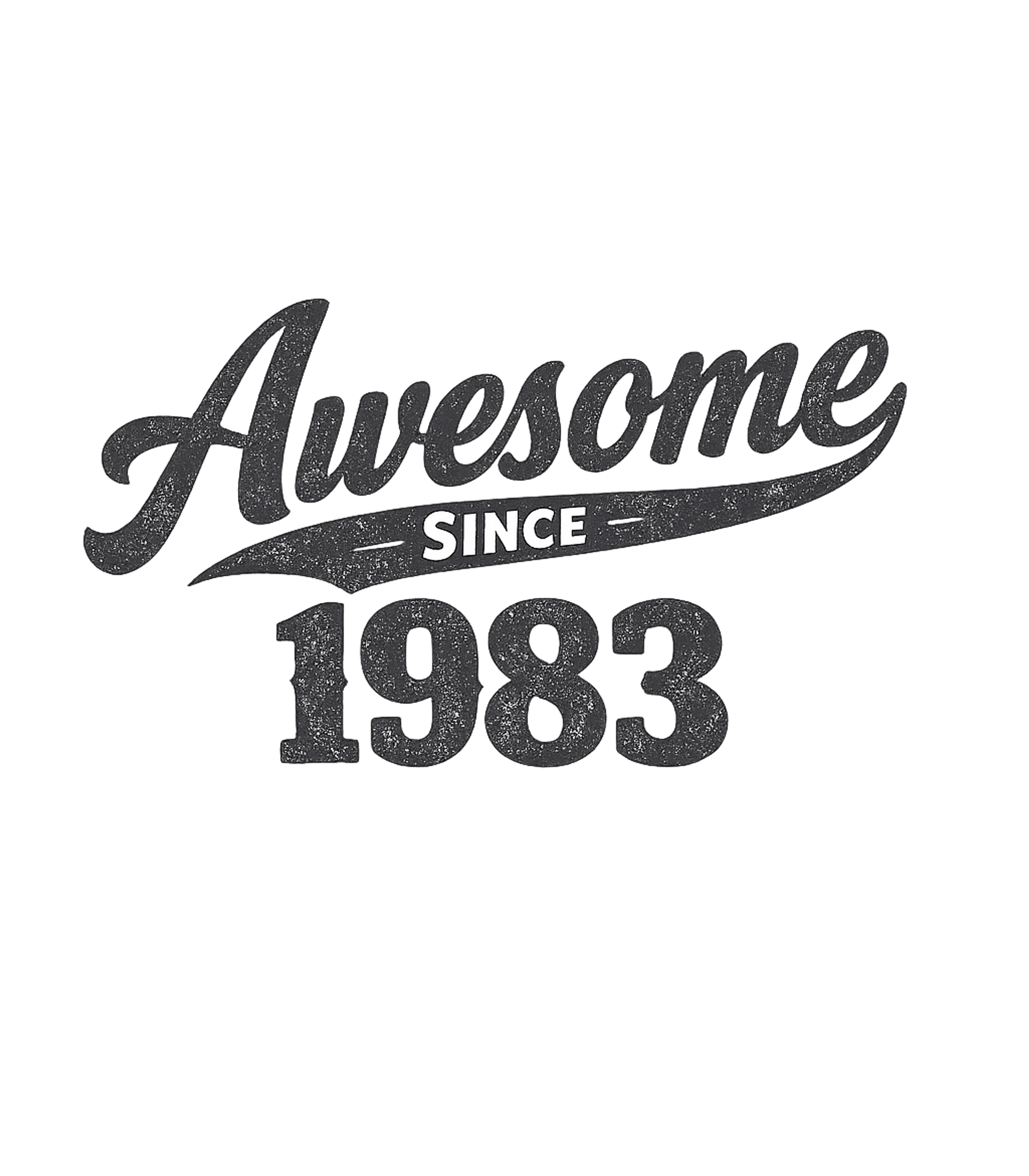 Awesome Since 1983 Birthday T-Shirt