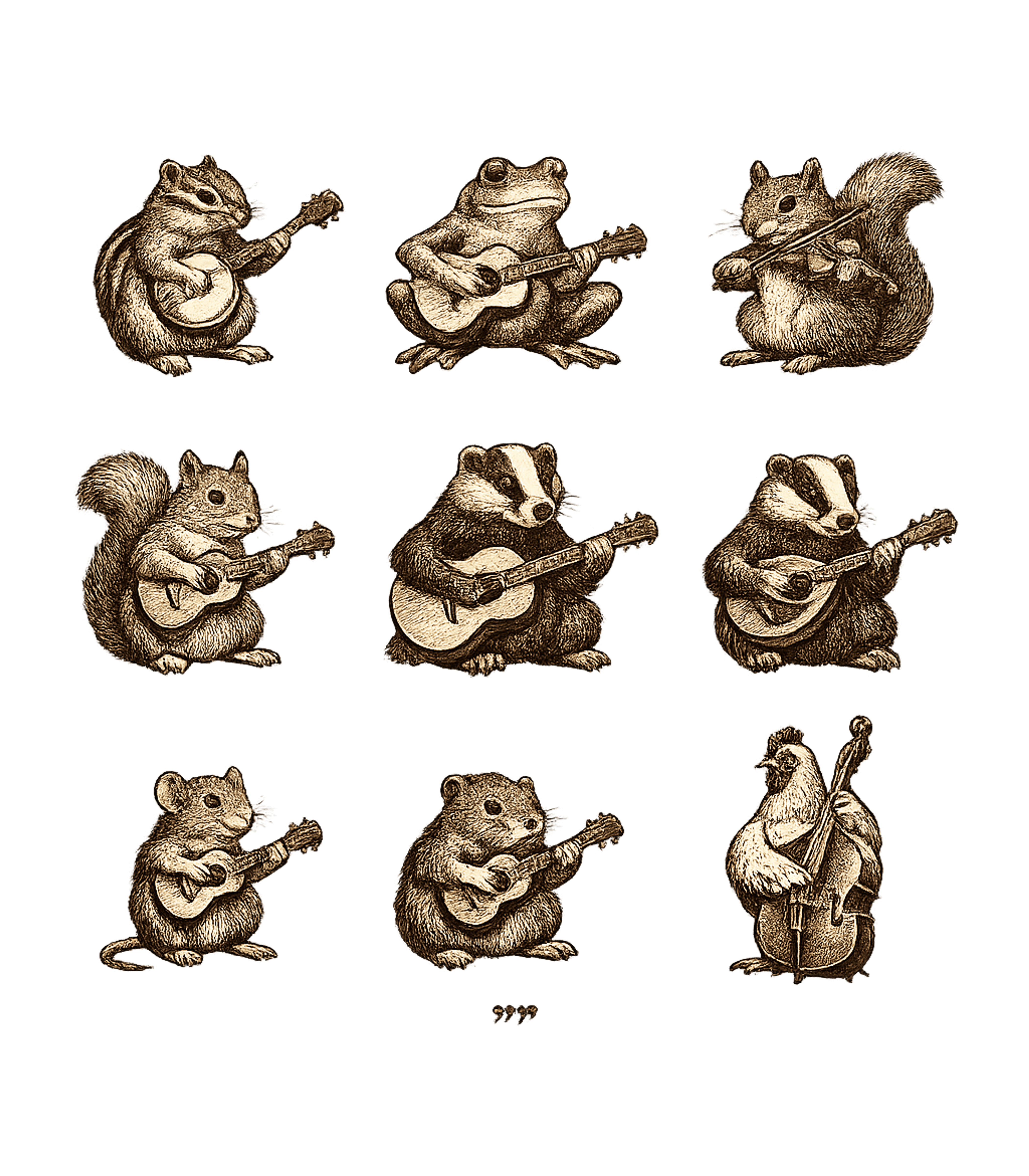 Banjo Animals T-Shirt