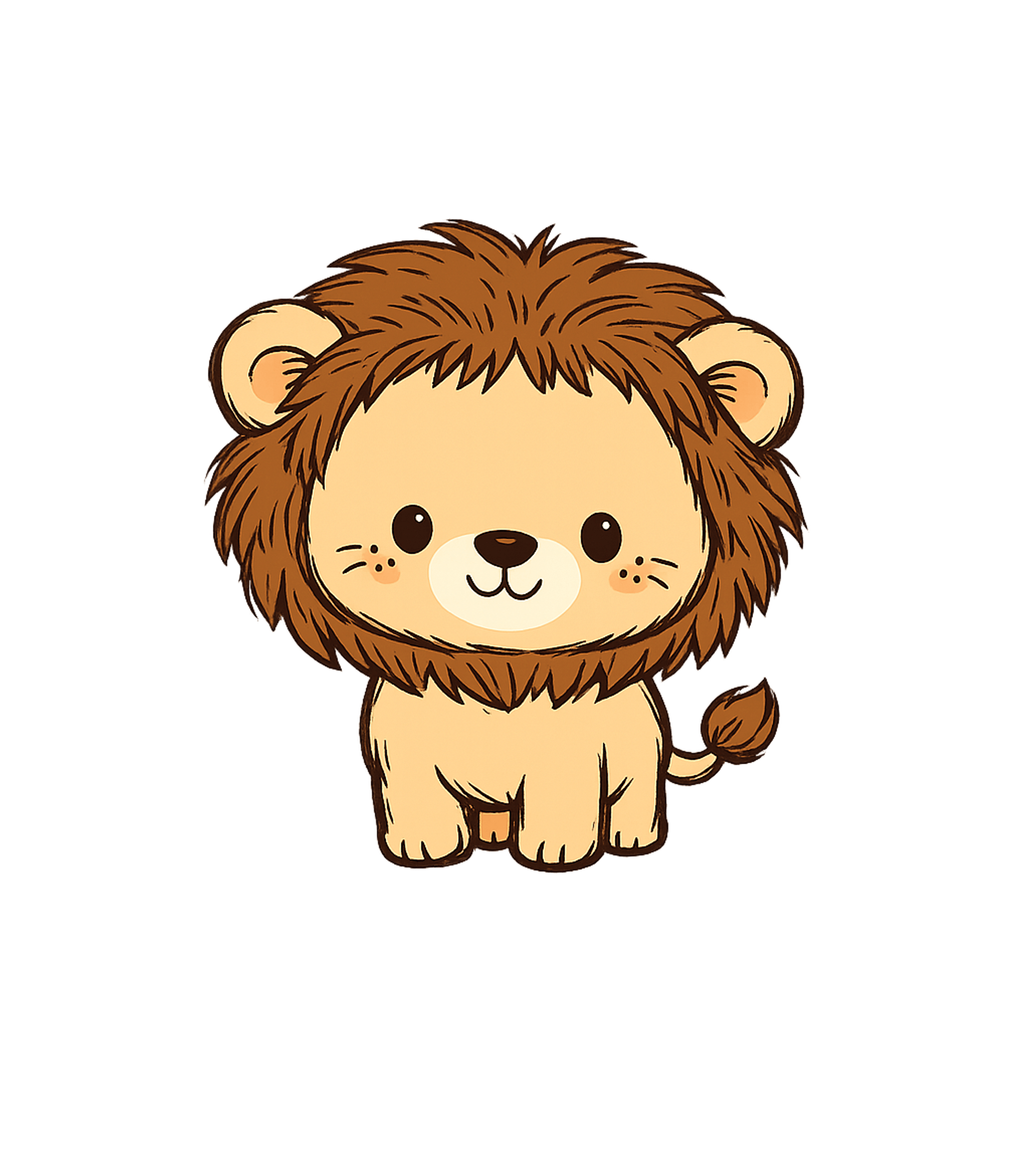Cute Baby Lion