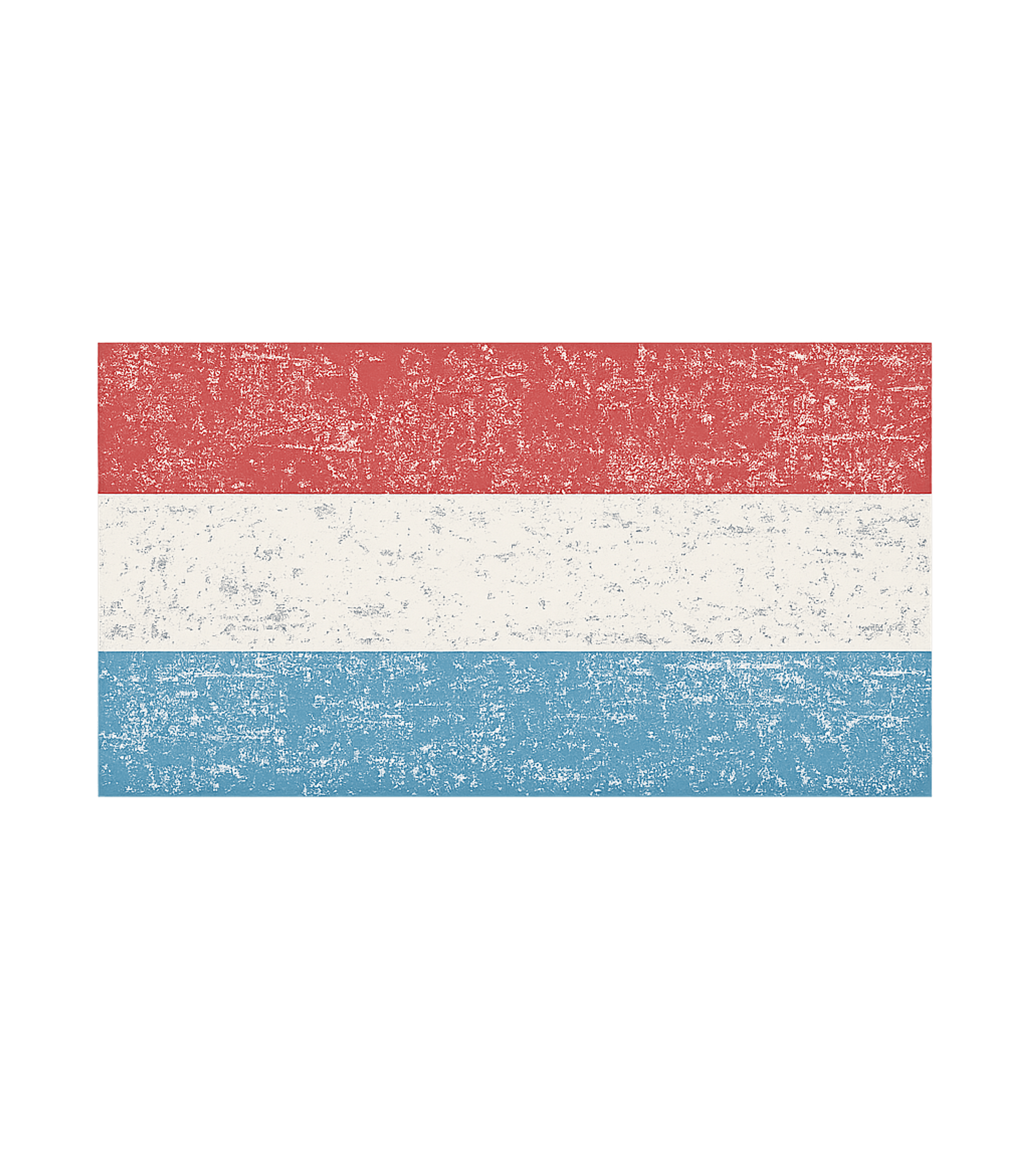 Vintage Luxembourg Flag