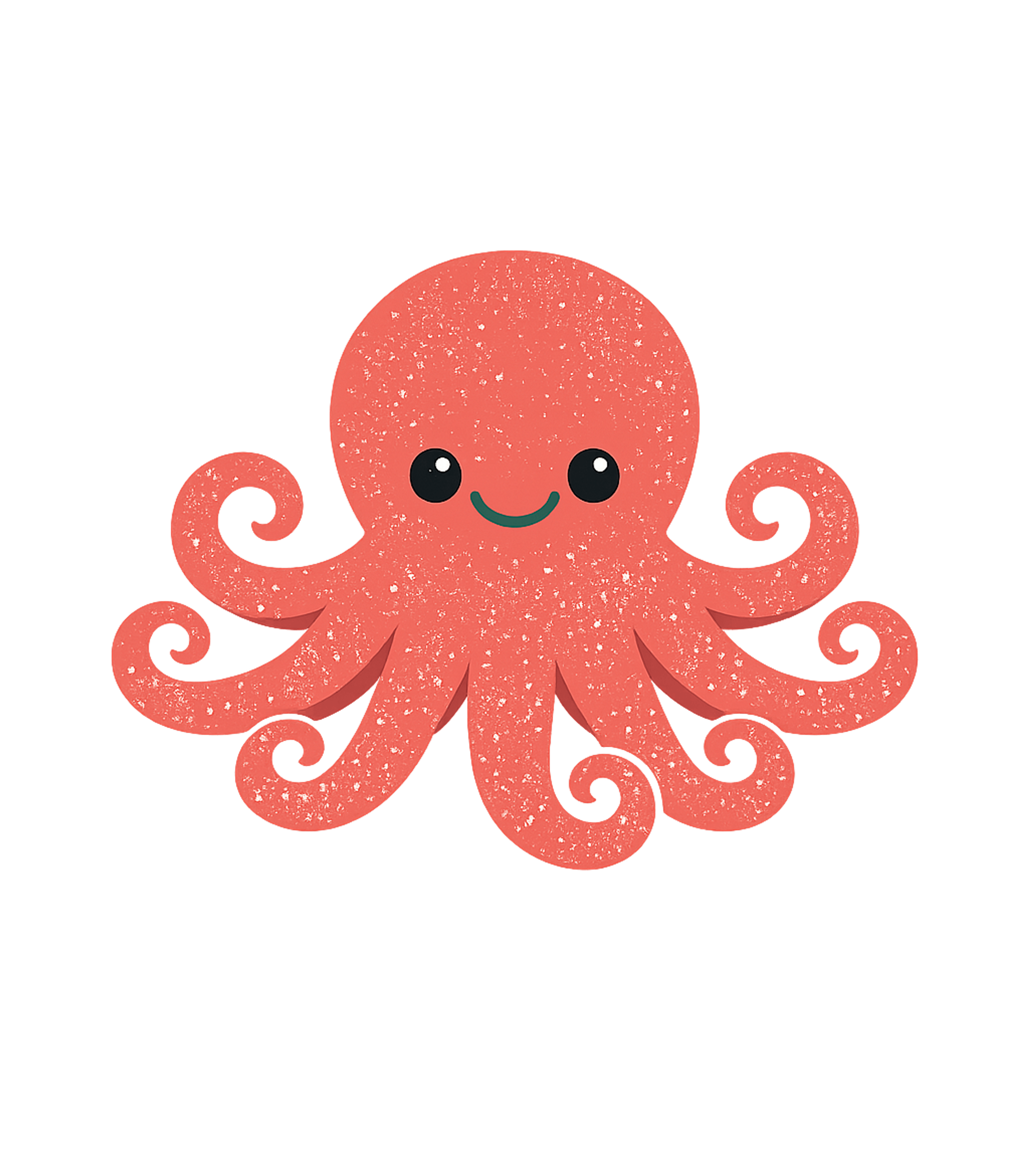 Friendly Octopus Graphic