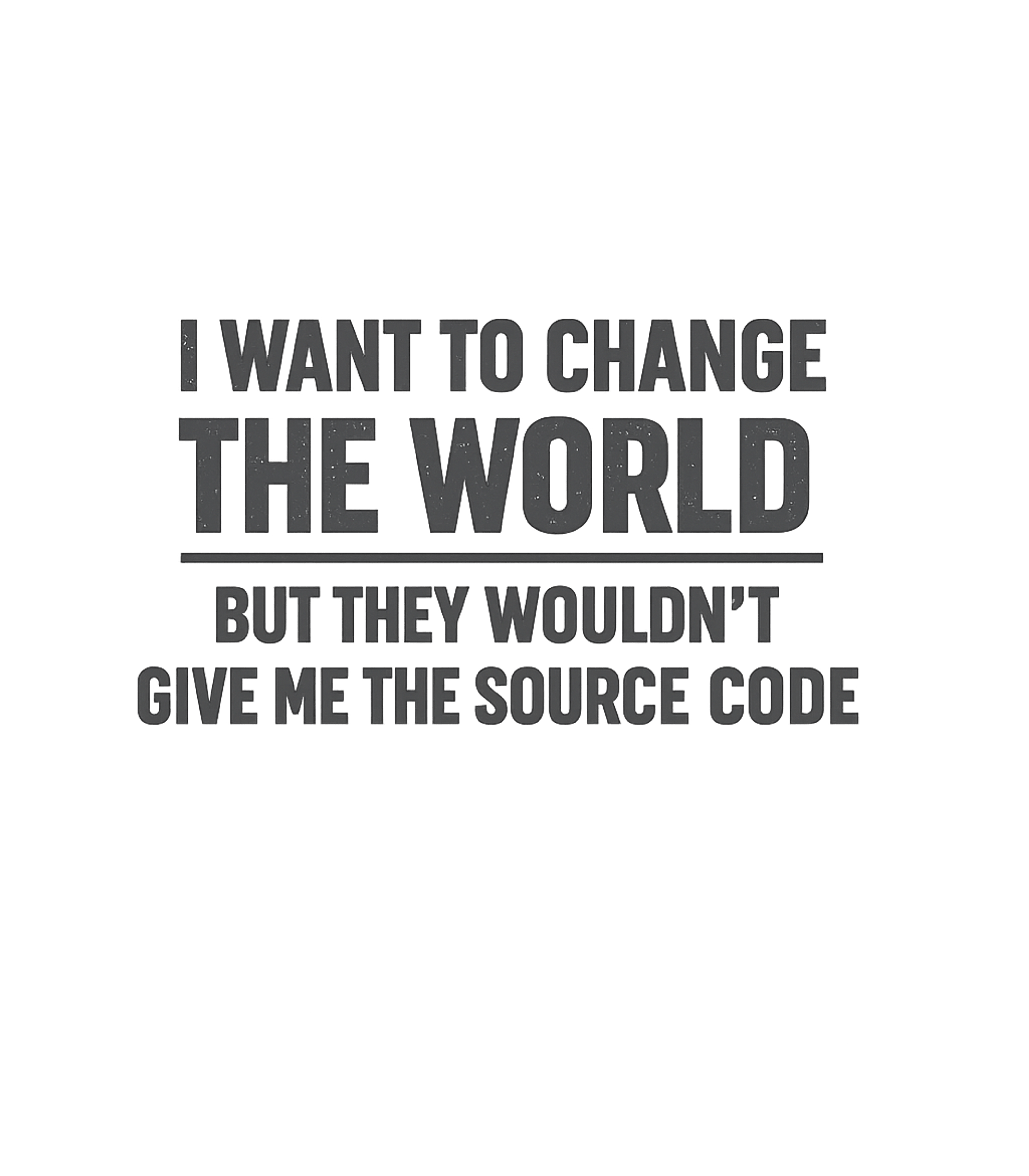 Change World Source Code