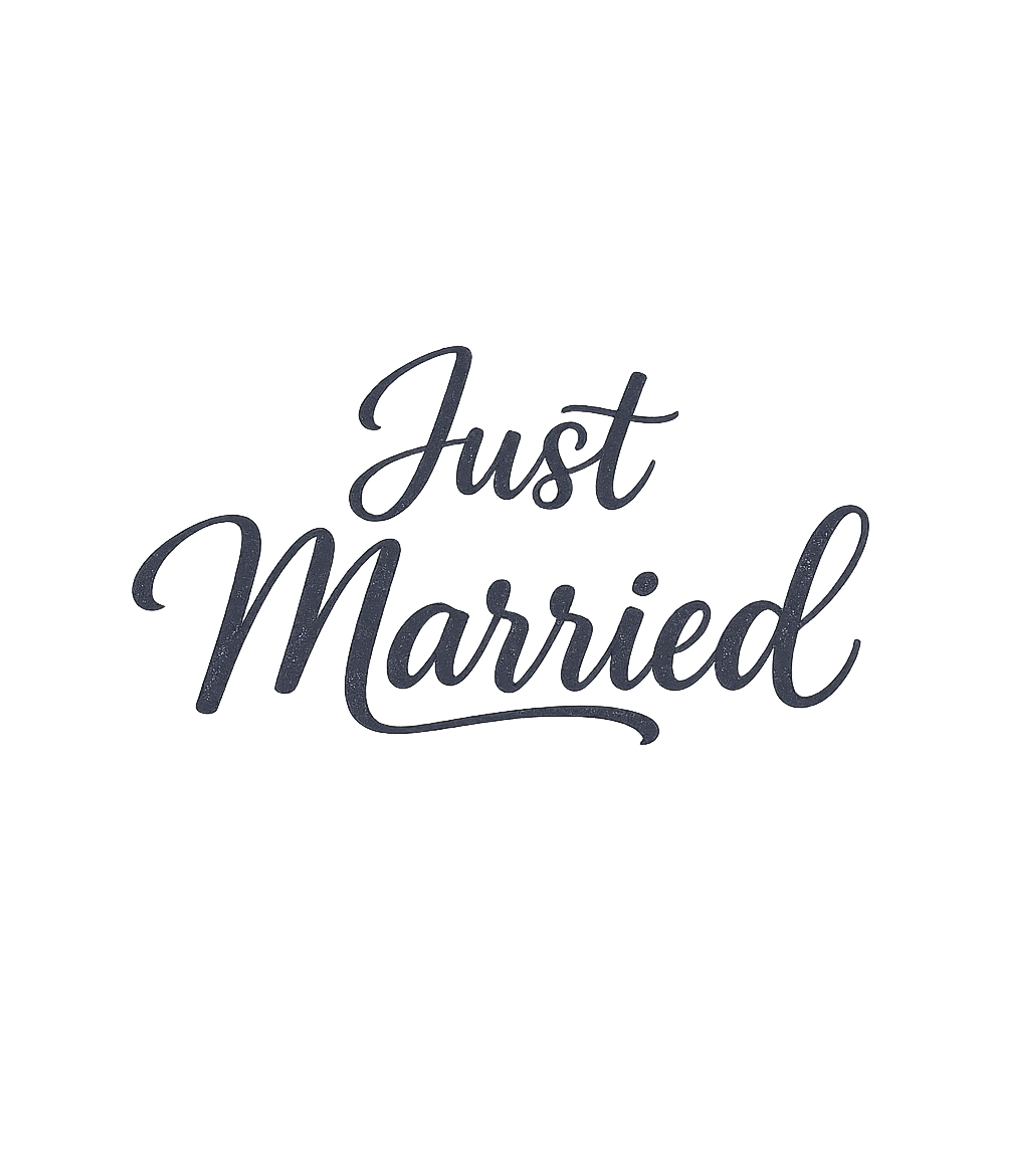 Just Married Script