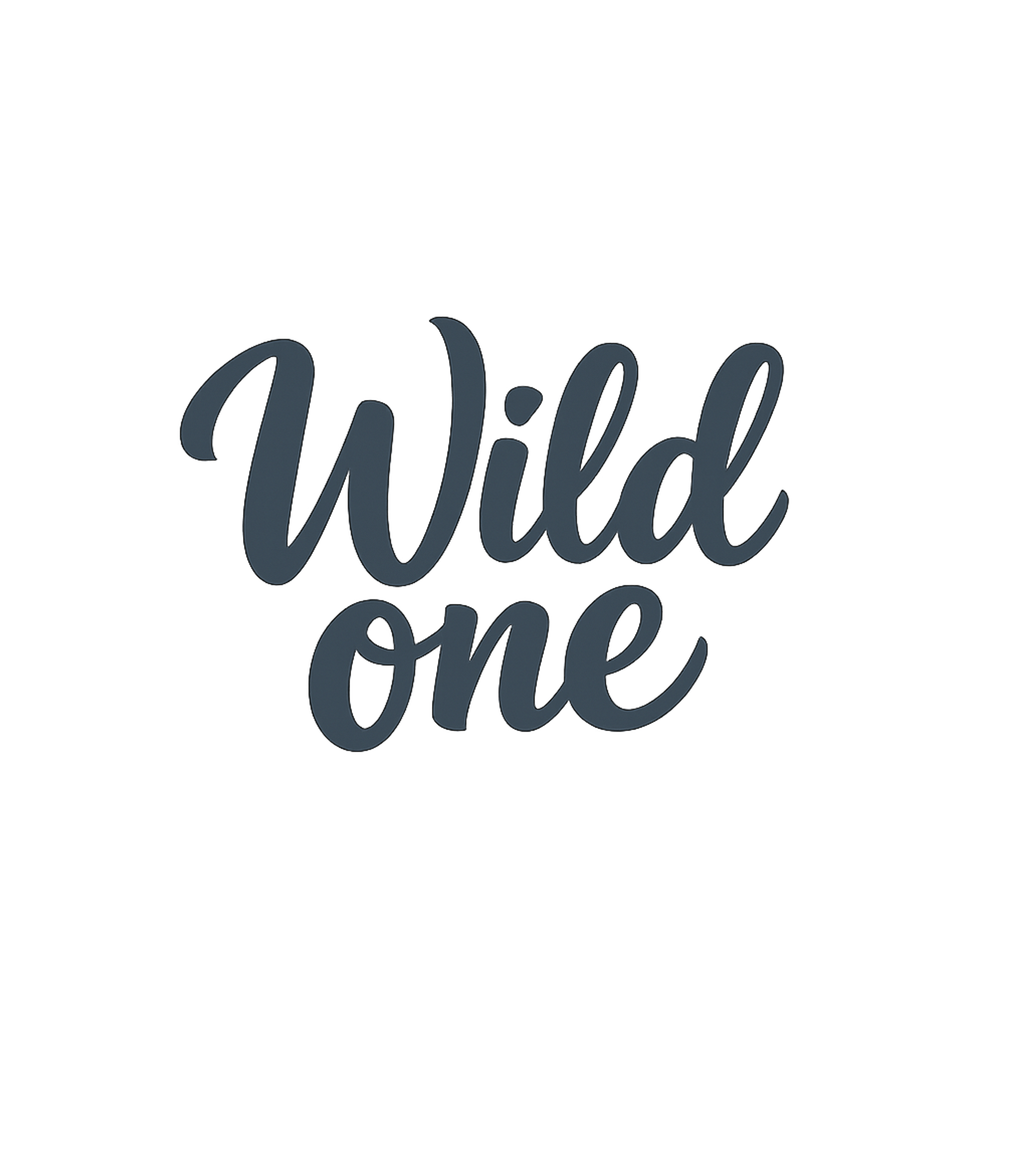 Wild One Script Tee