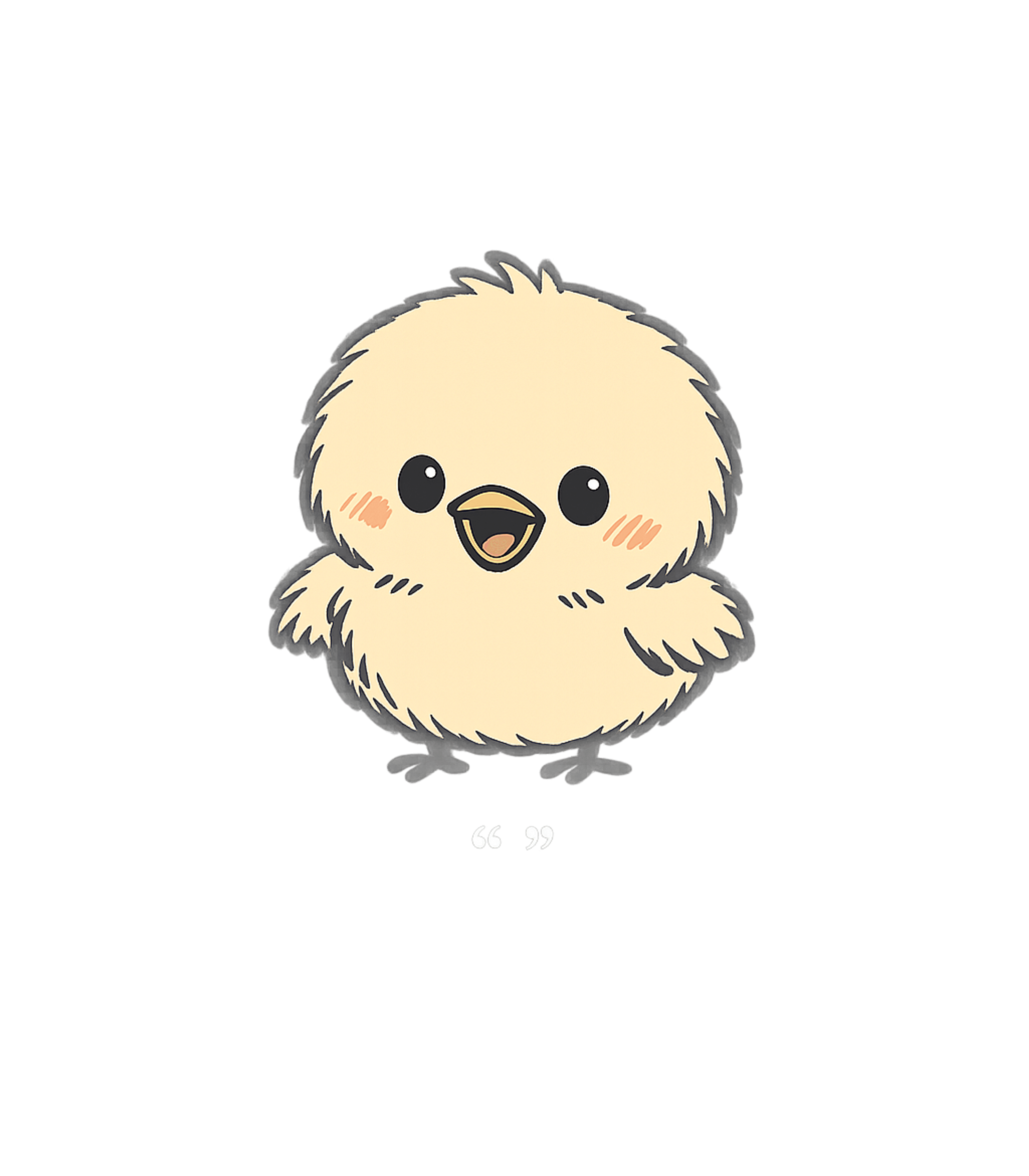 Cute Baby Chicken Chick T-Shirt