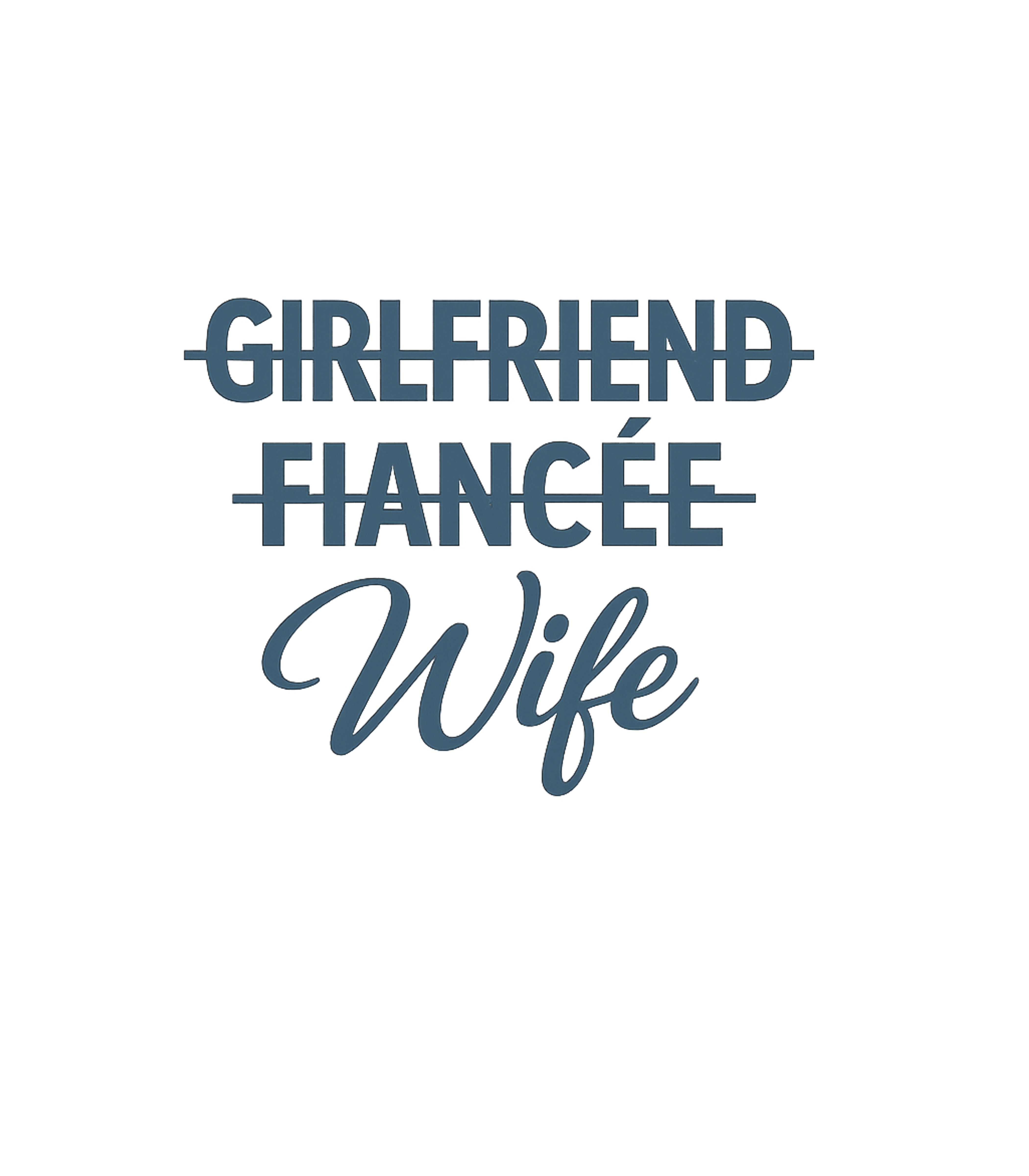 Girlfriend Fiancee Wife