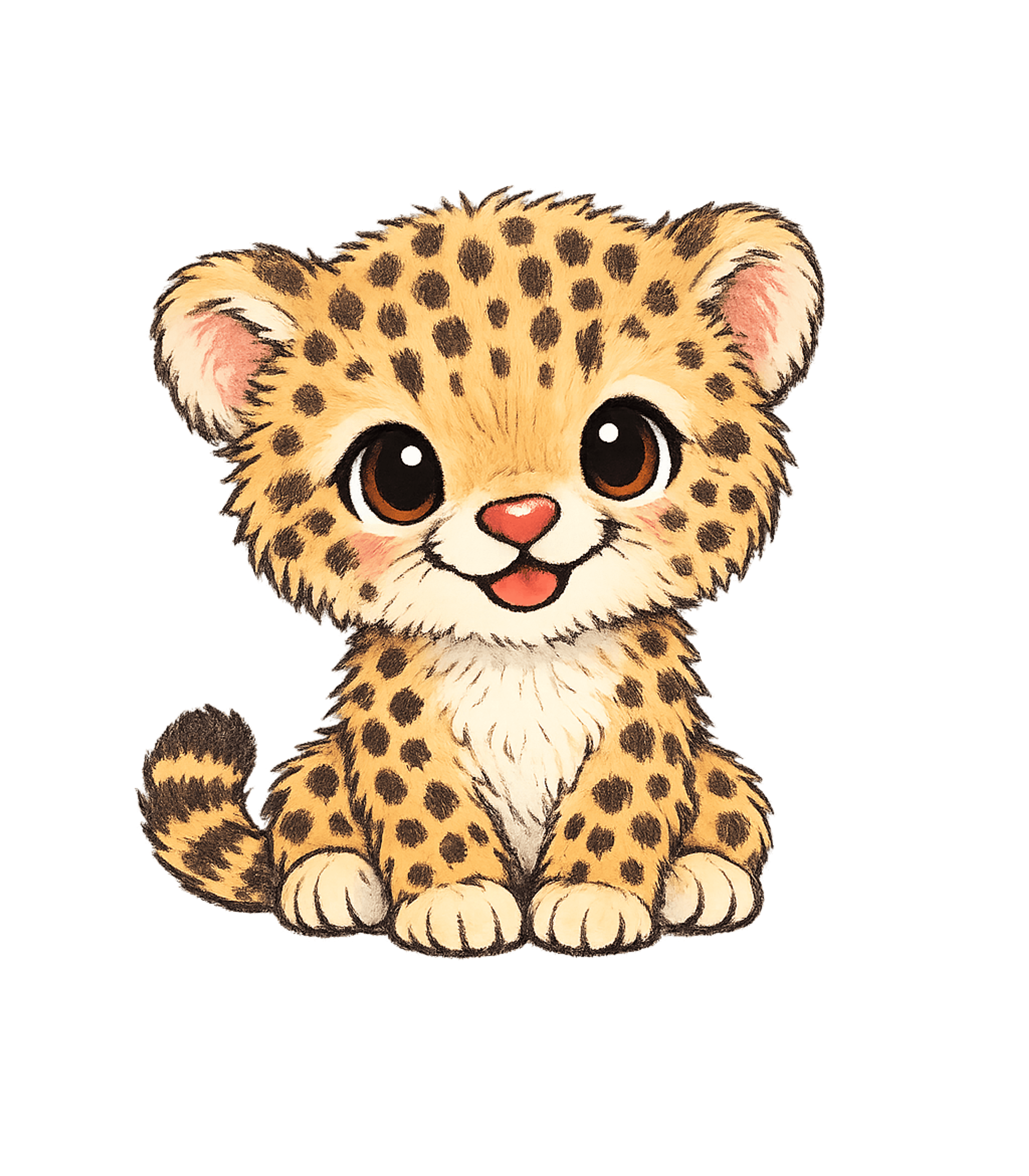 Cute Cheetah Cub