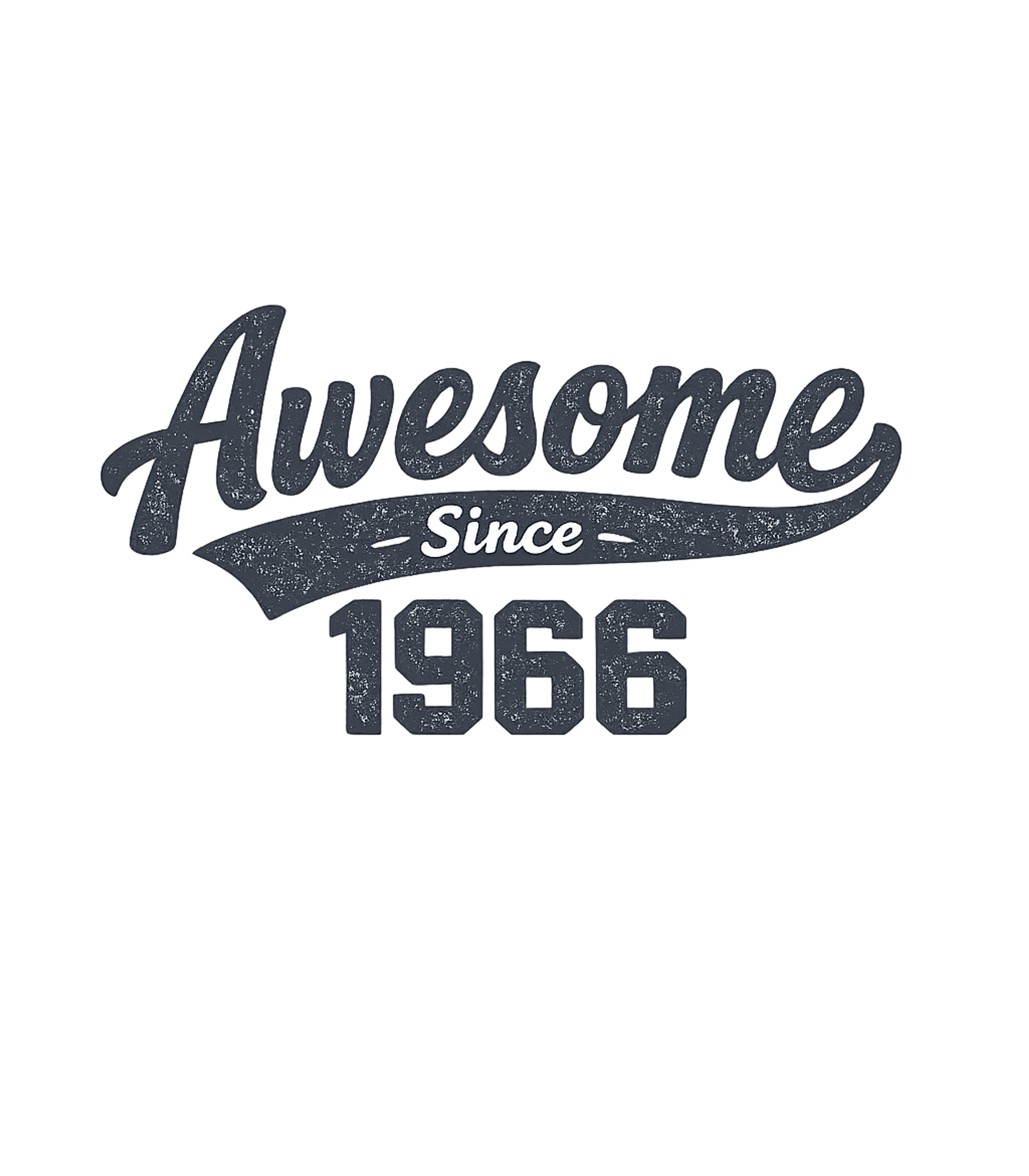 Awesome Since 1966 Birthday T-Shirt