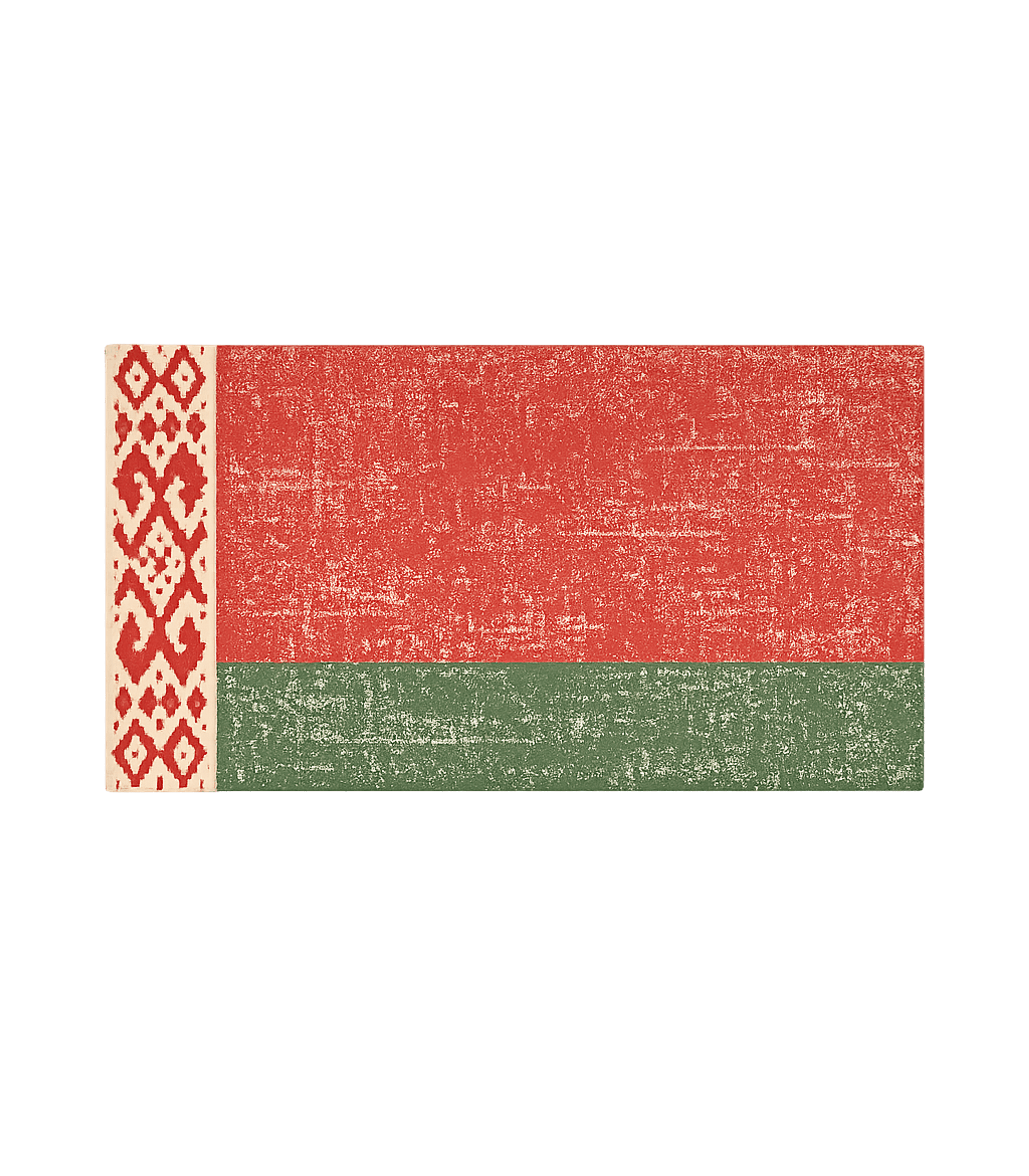 Vintage Belarus Flag