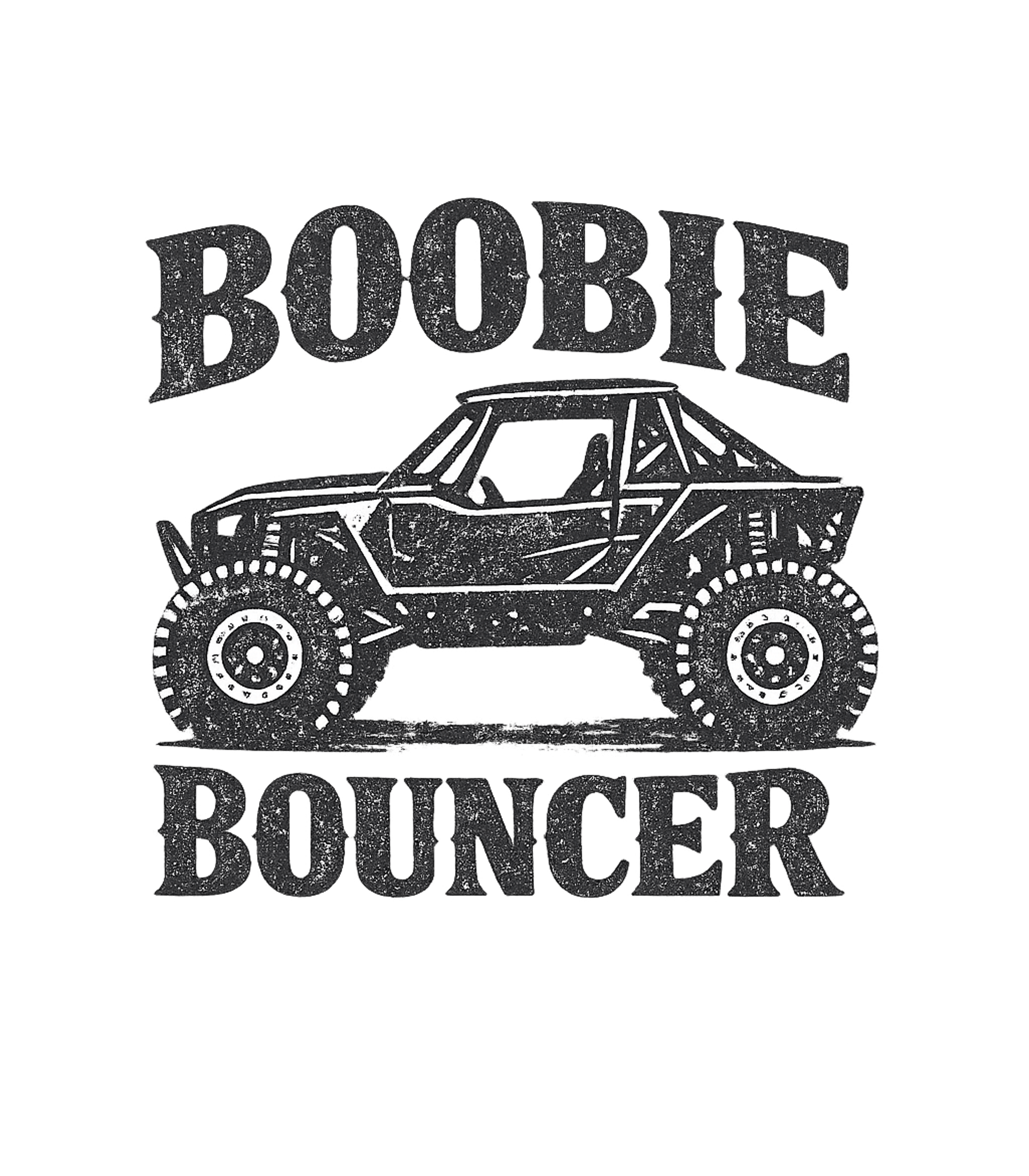 Boobie Bouncer Funny UTV Offroad T-Shirt