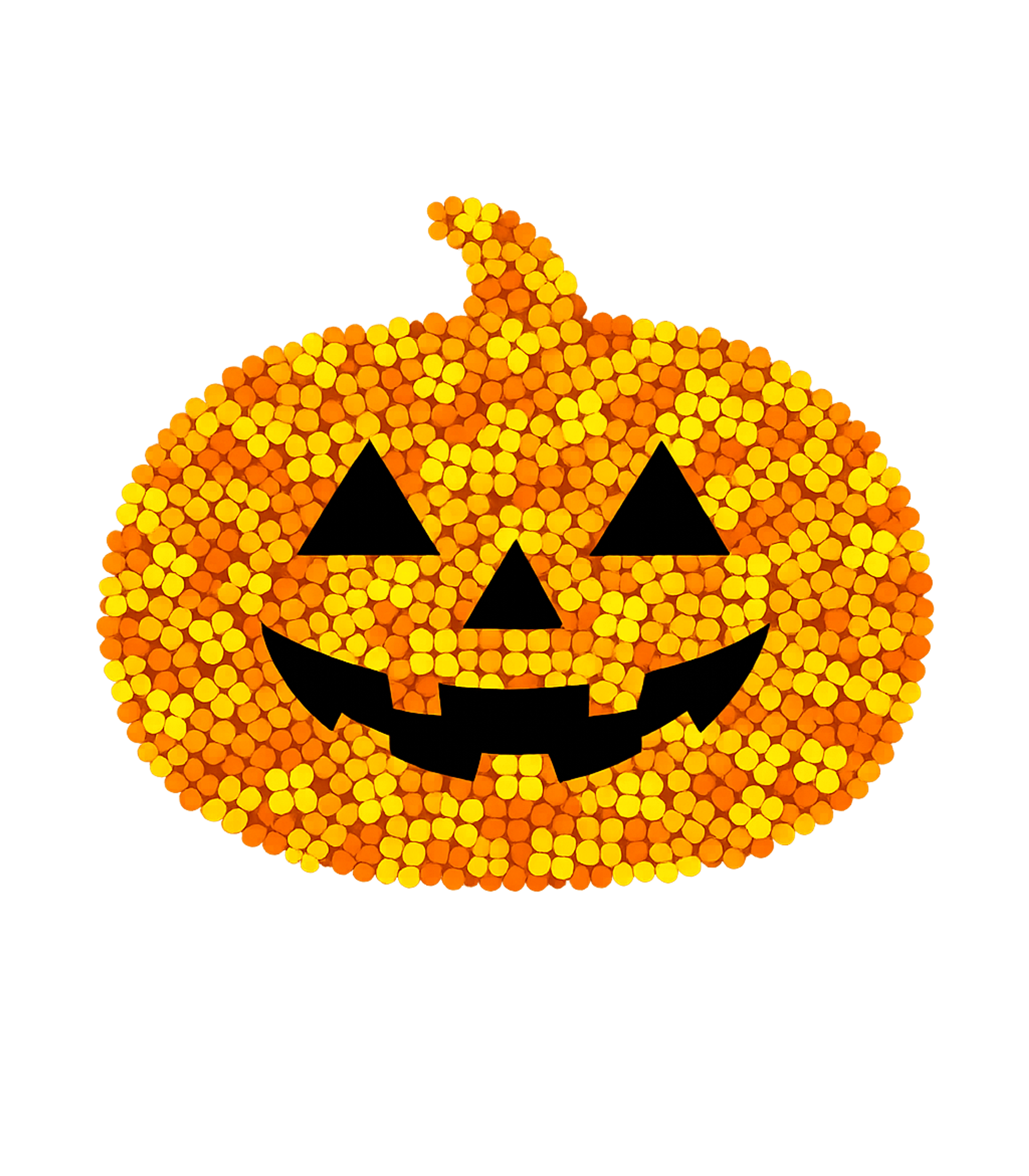 Floral Jack O Lantern Pumpkin T-Shirt
