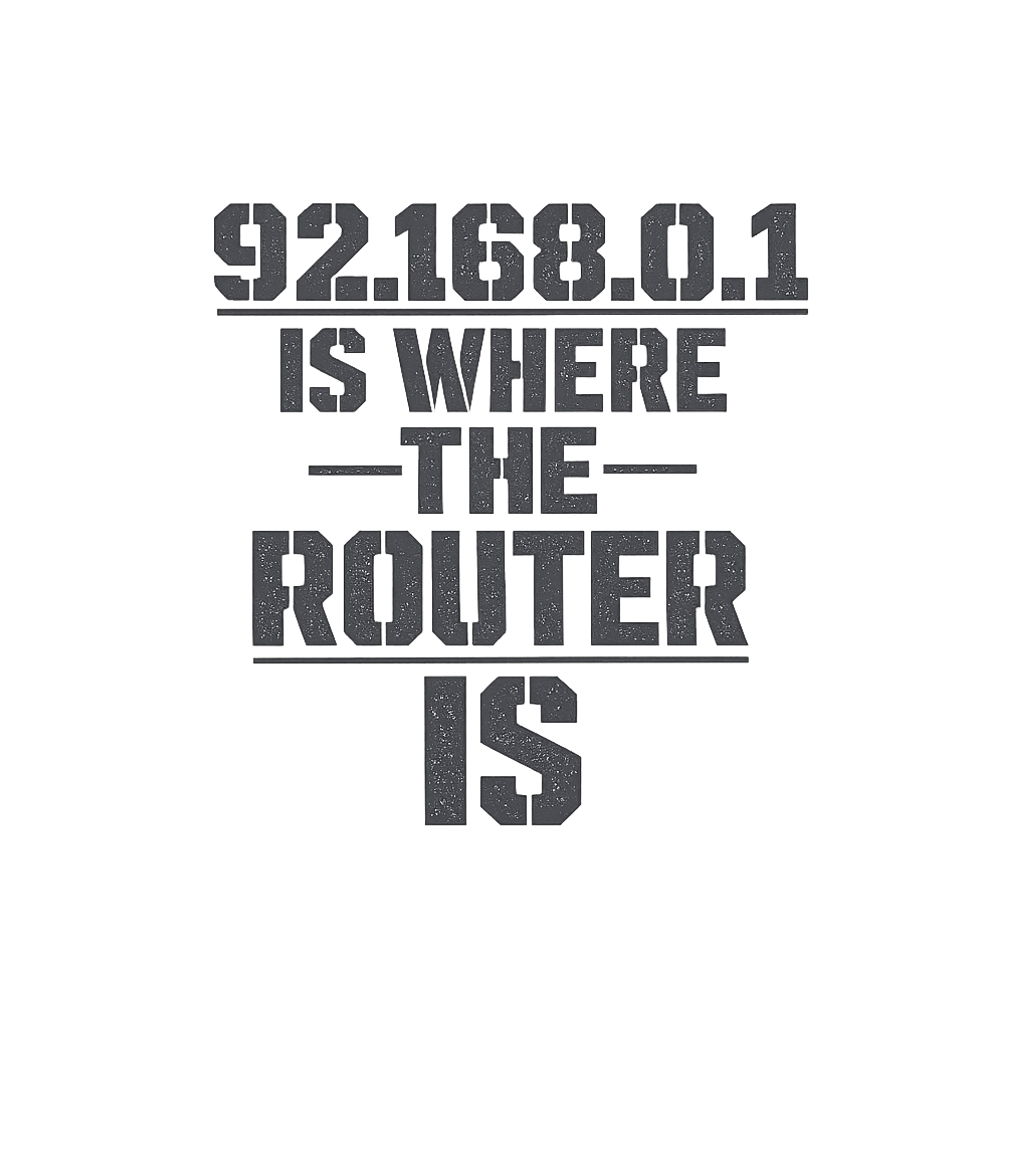 Router IP Humor