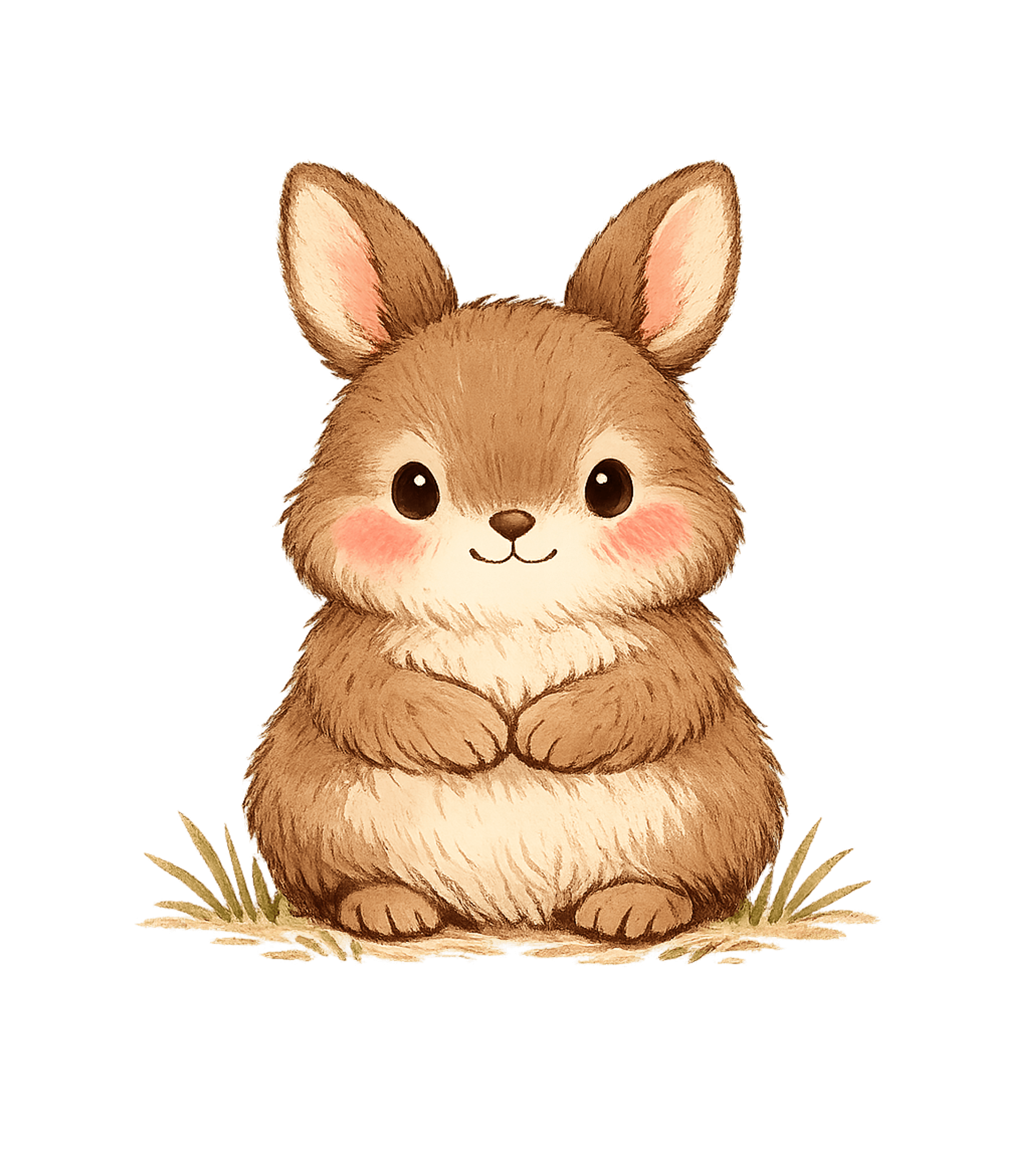 Cute Fluffy Bunny