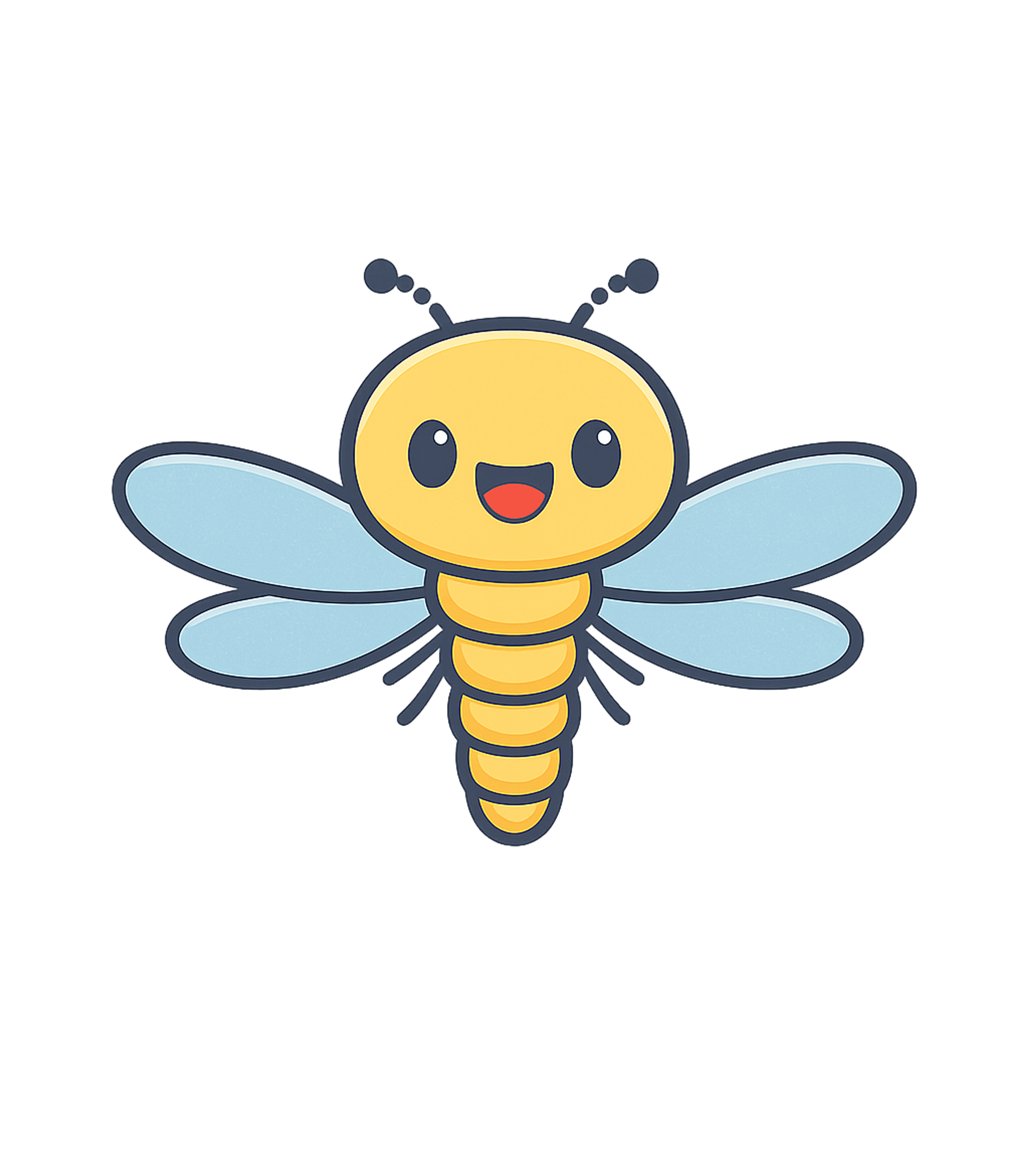 Cute Happy Bee