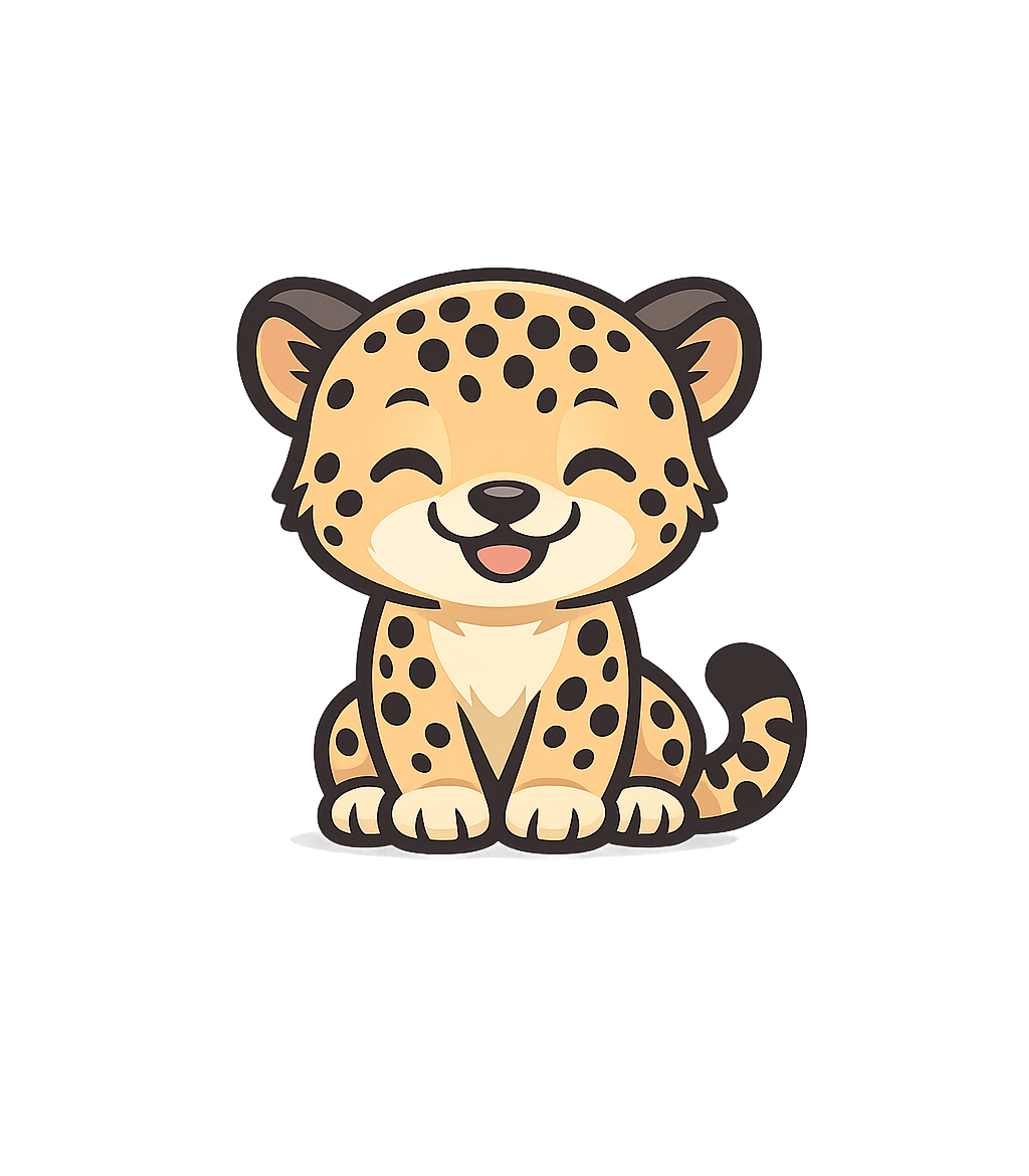 Happy Cheetah Cub