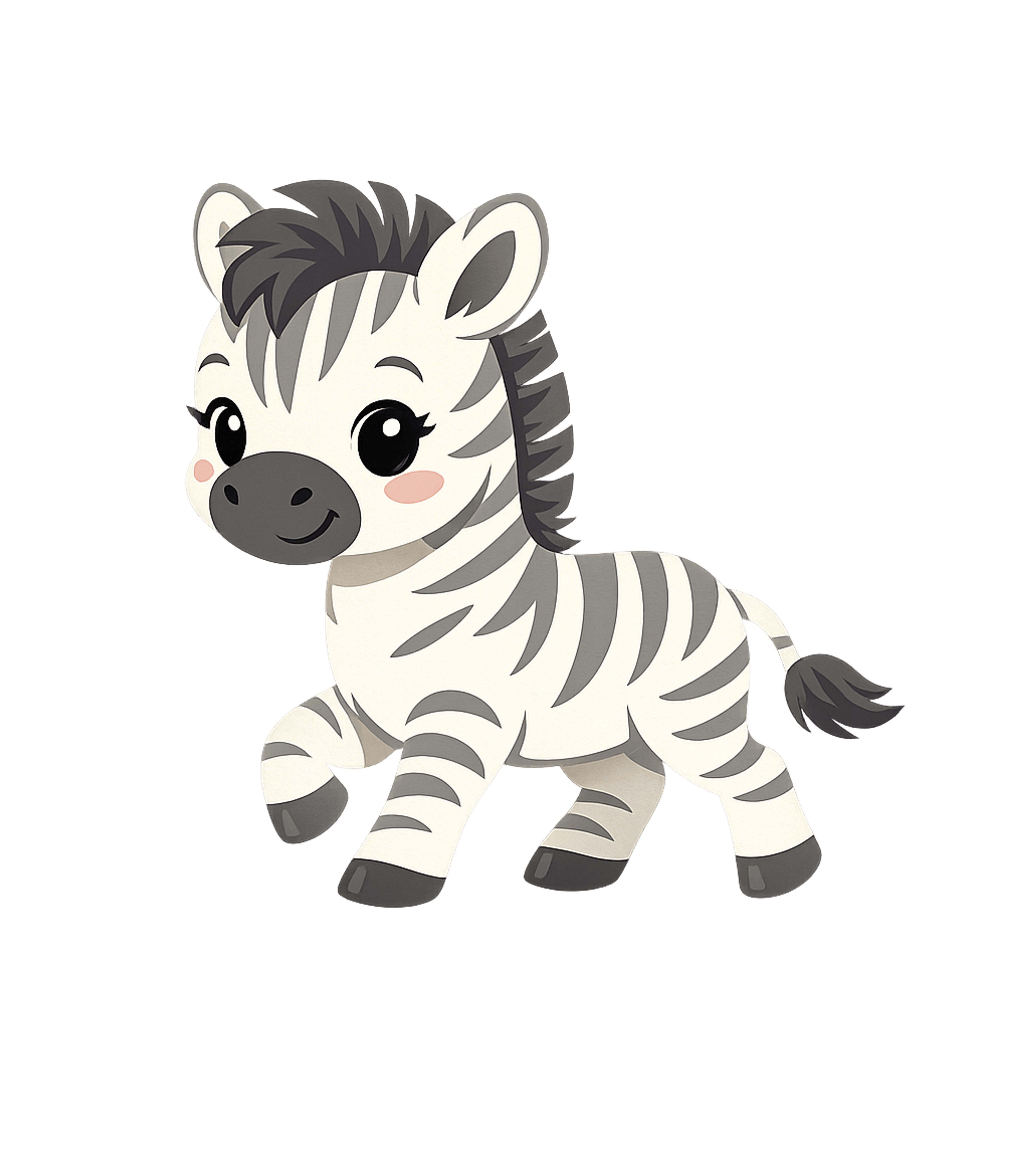 Cute Safari Animal Zebra T-Shirt