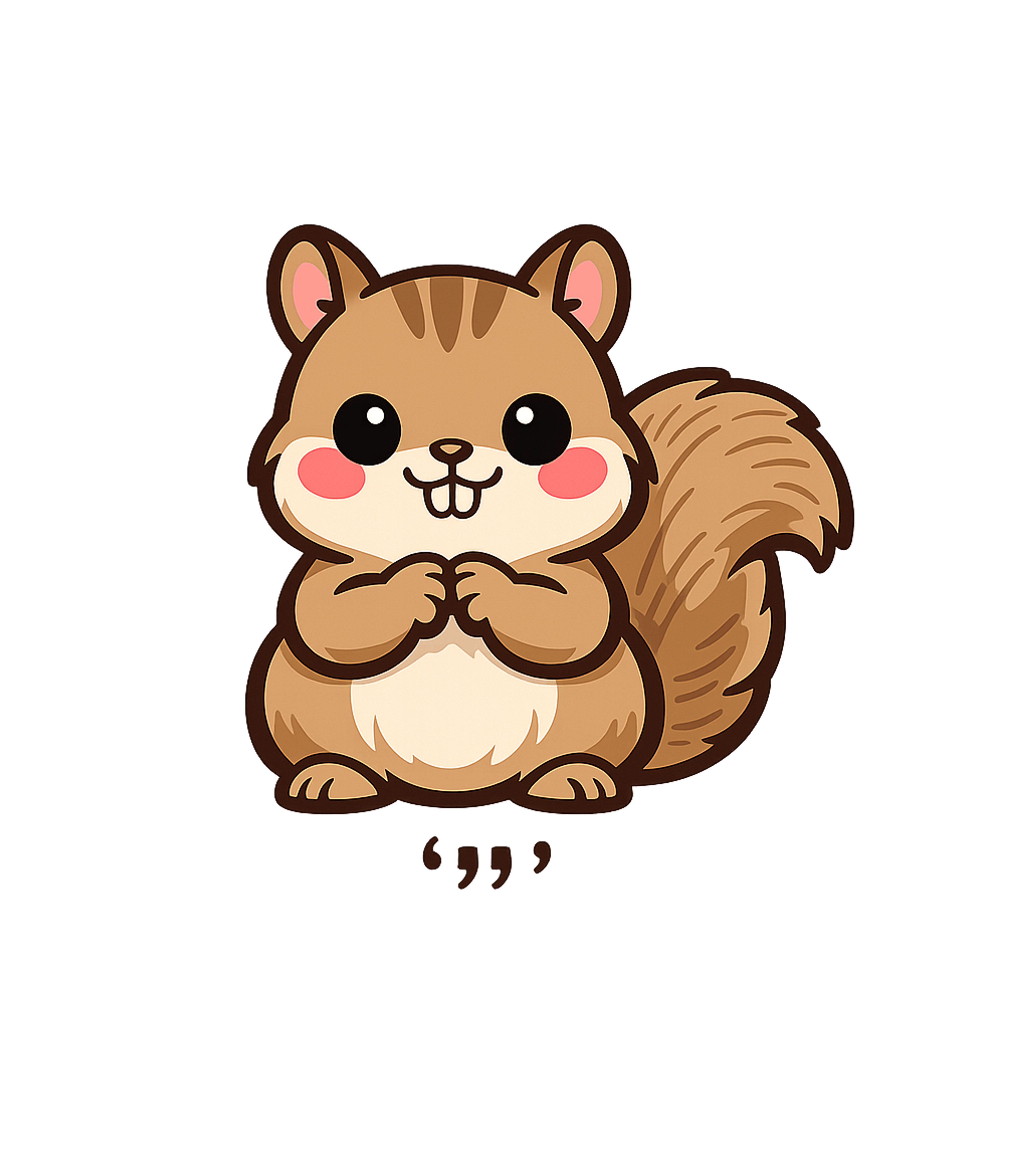 Cute Squirrel Friend