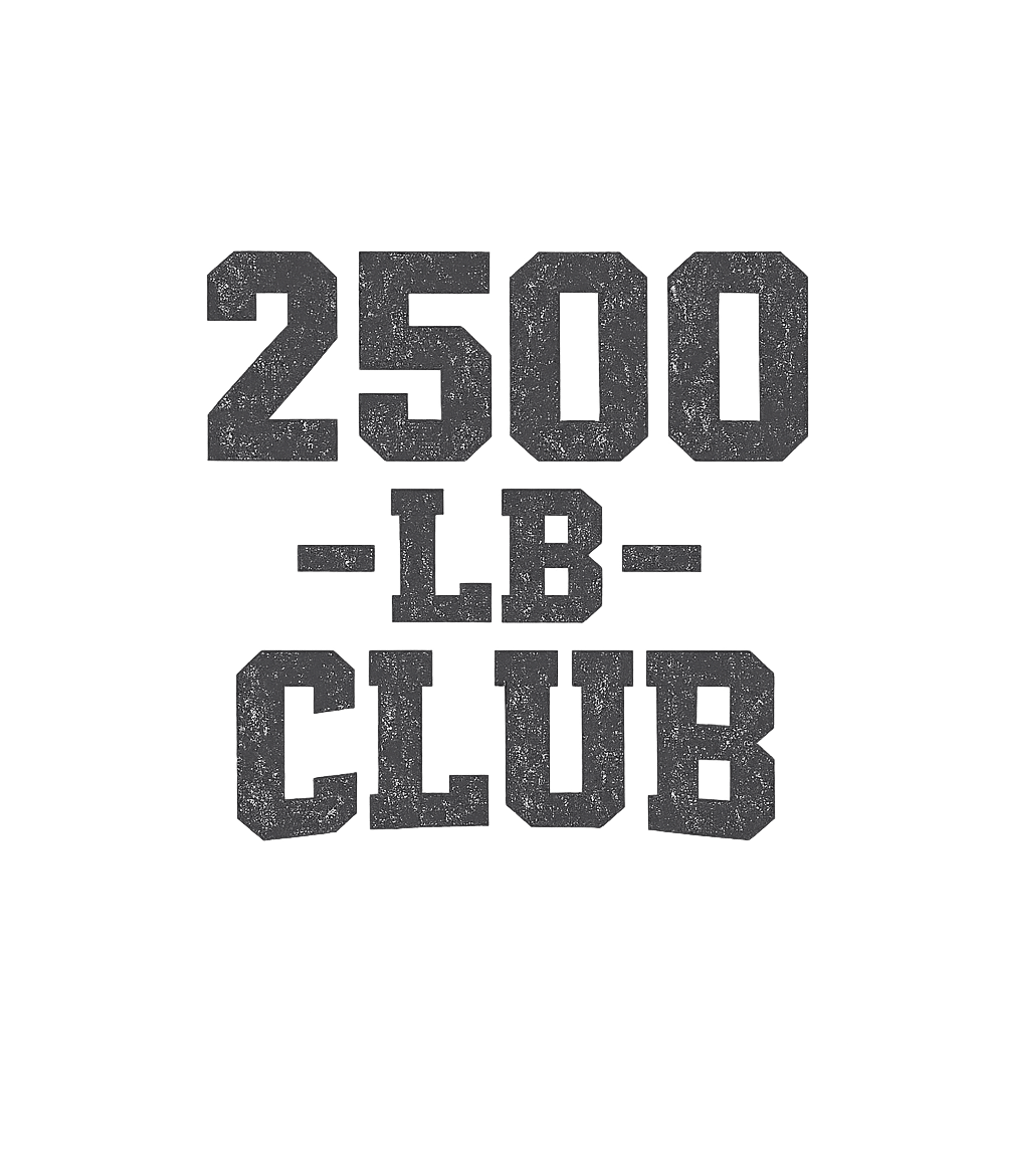 2500 LB Club