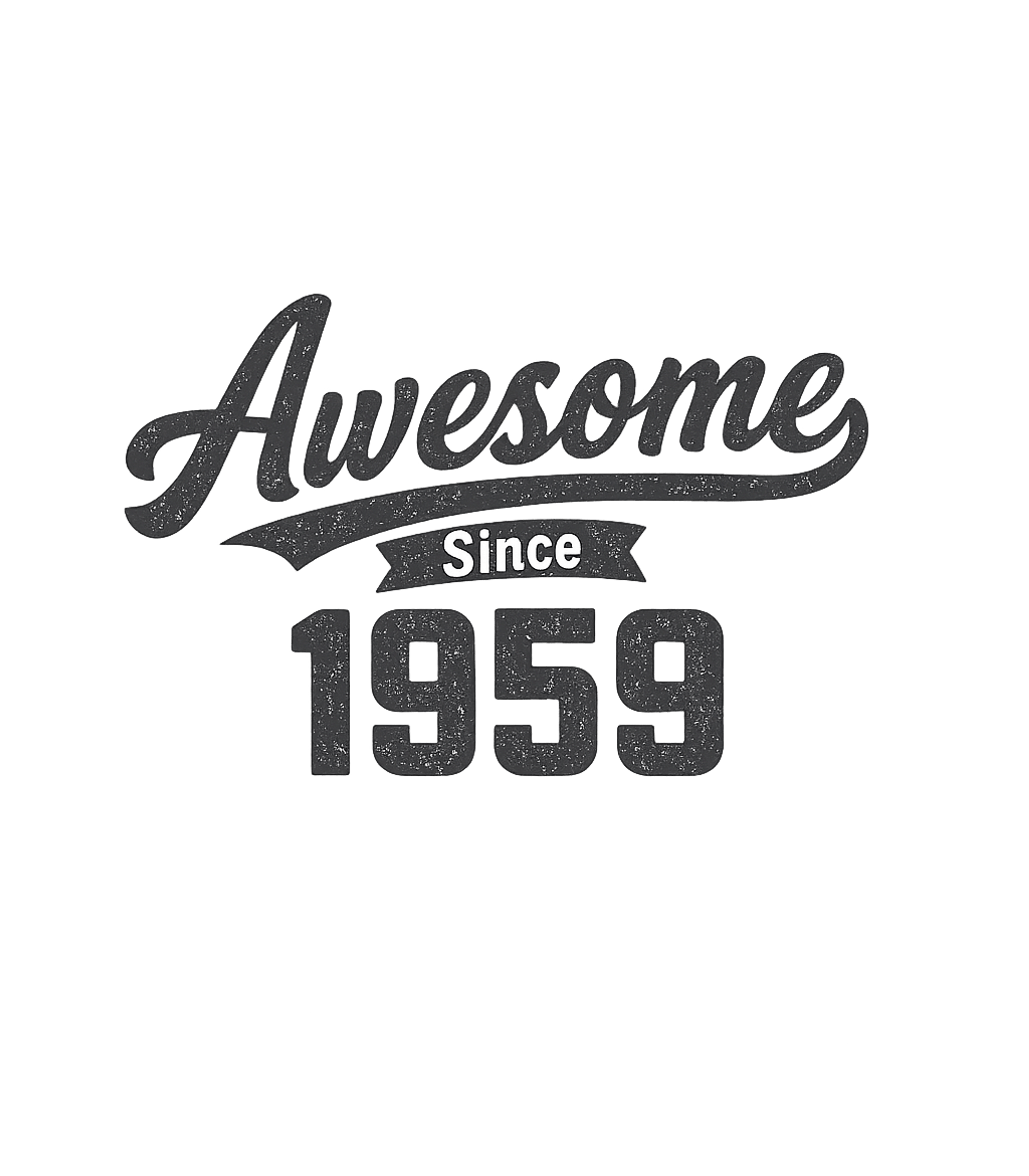 Awesome Since 1959 Birthday T-Shirt