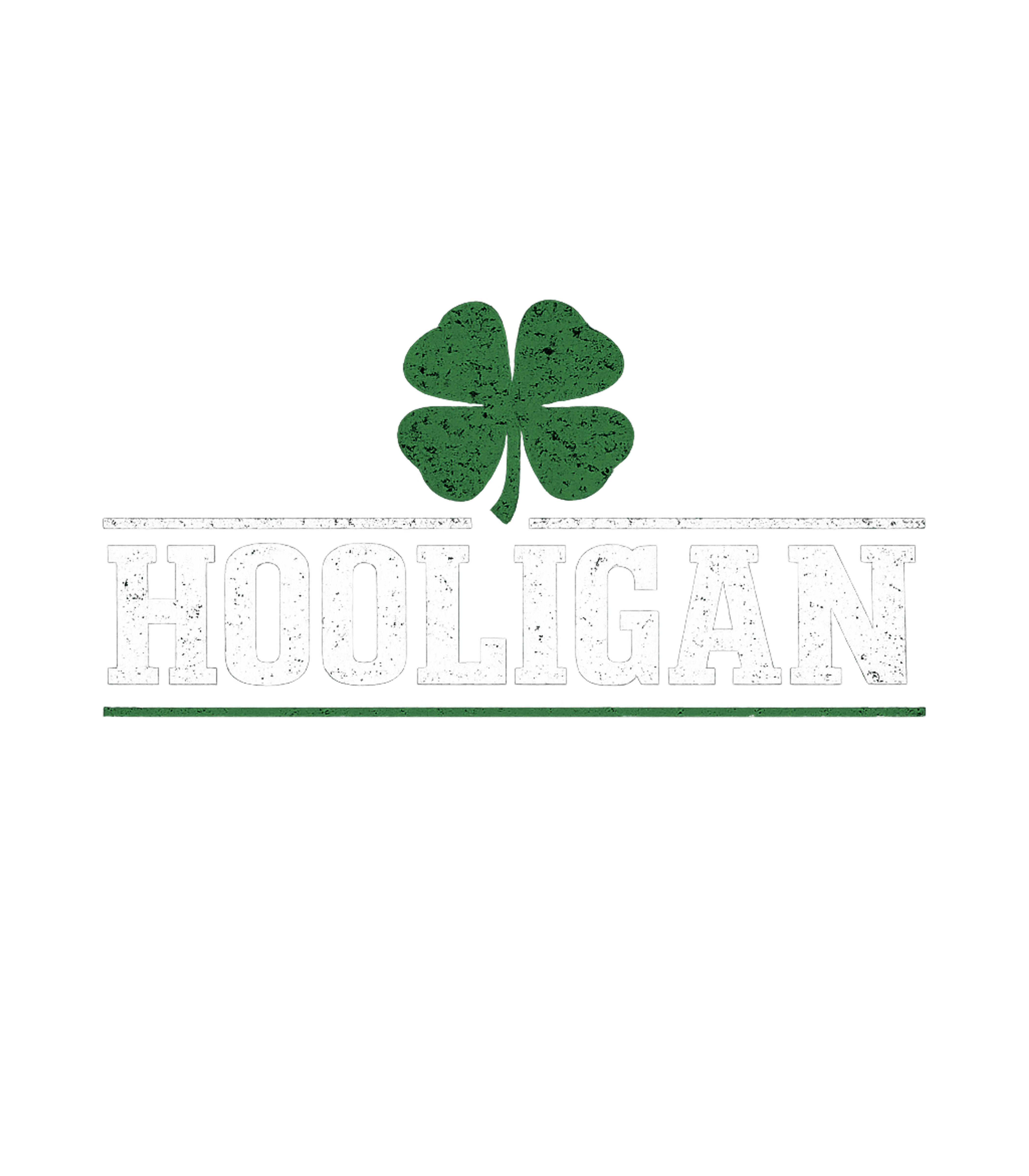 Hooligan Shamrock Men's T Shirt