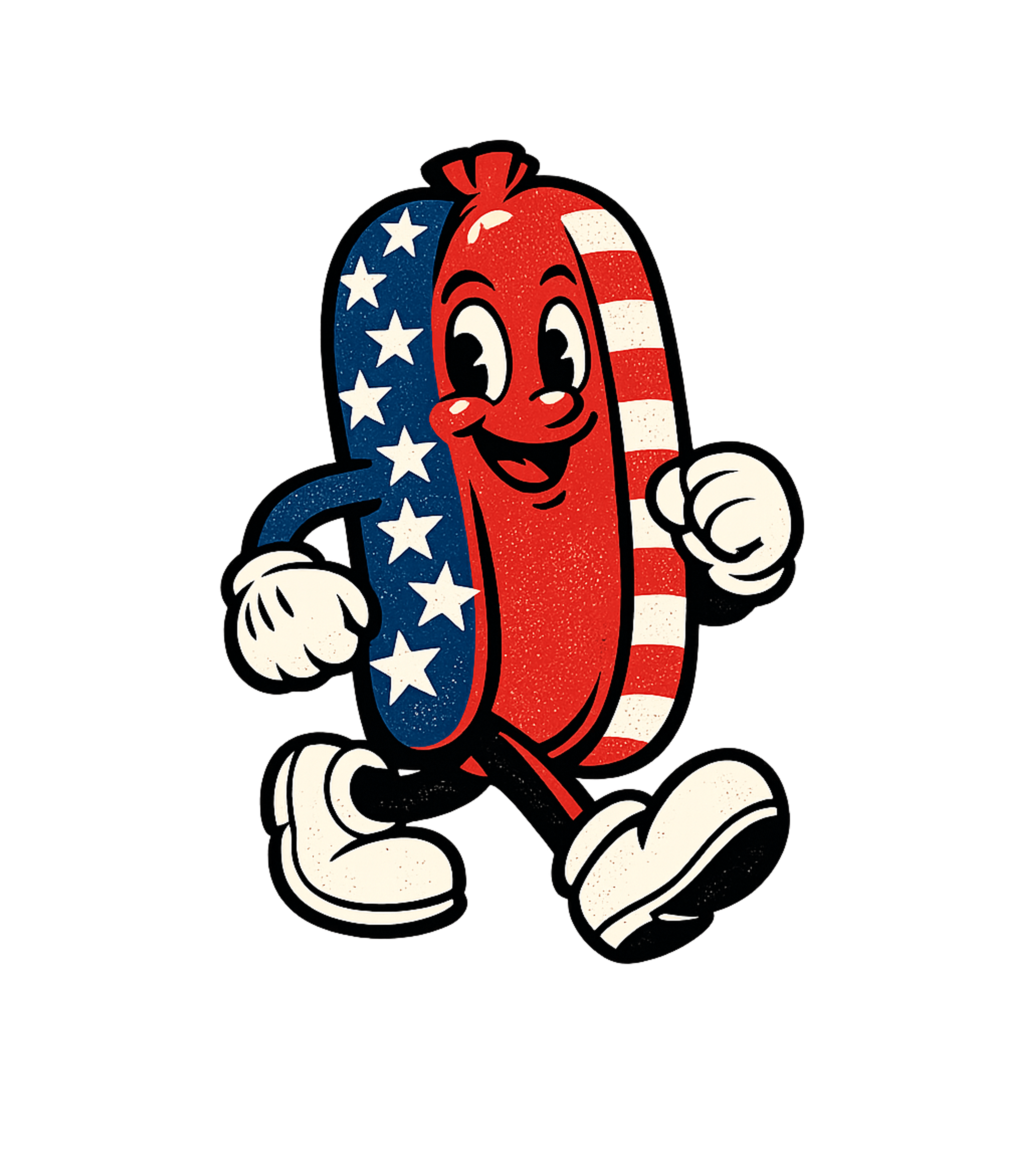 Fourth Of July Hotdog Men's T Shirt