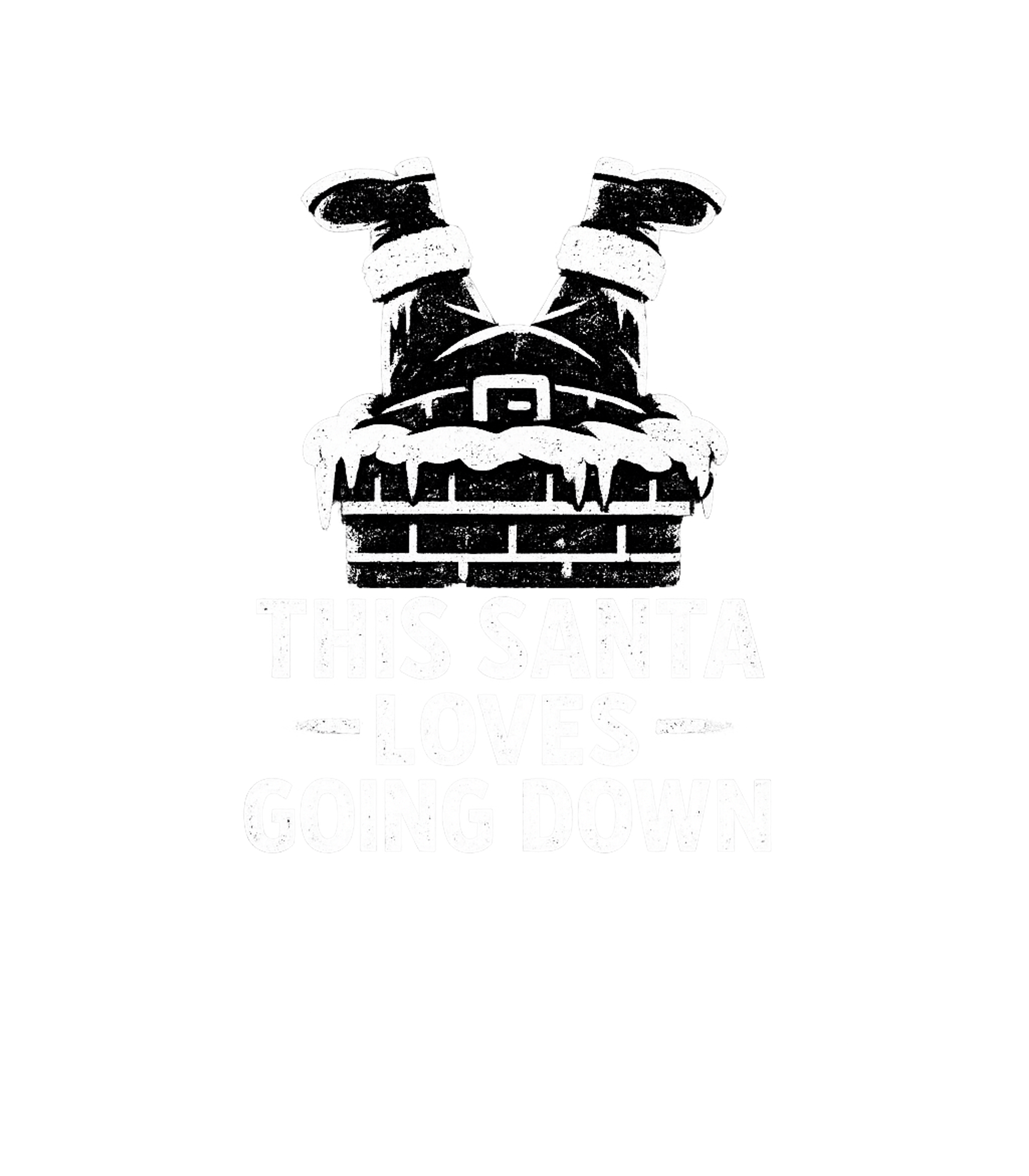 Santa Loves Going Down Men's T Shirt